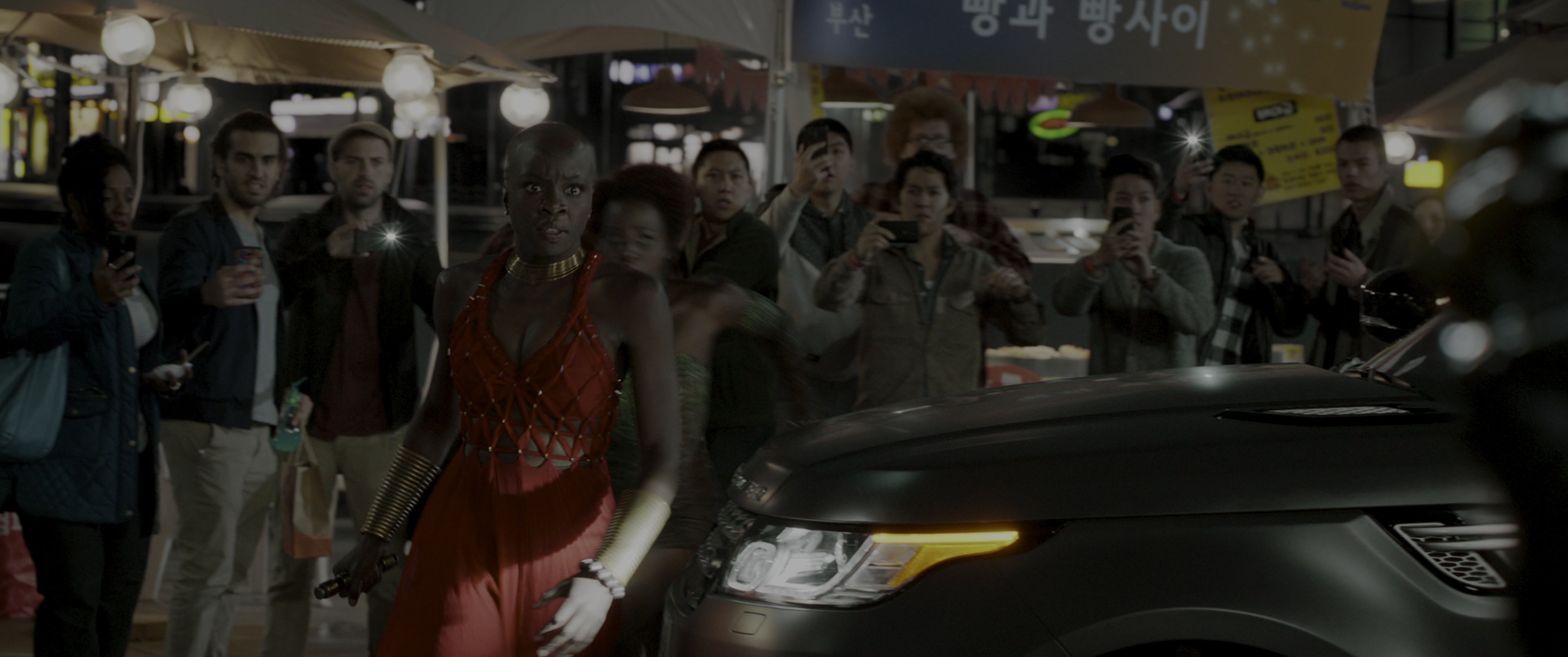 Black Panther (2018), wide, 2.39:1 — film still