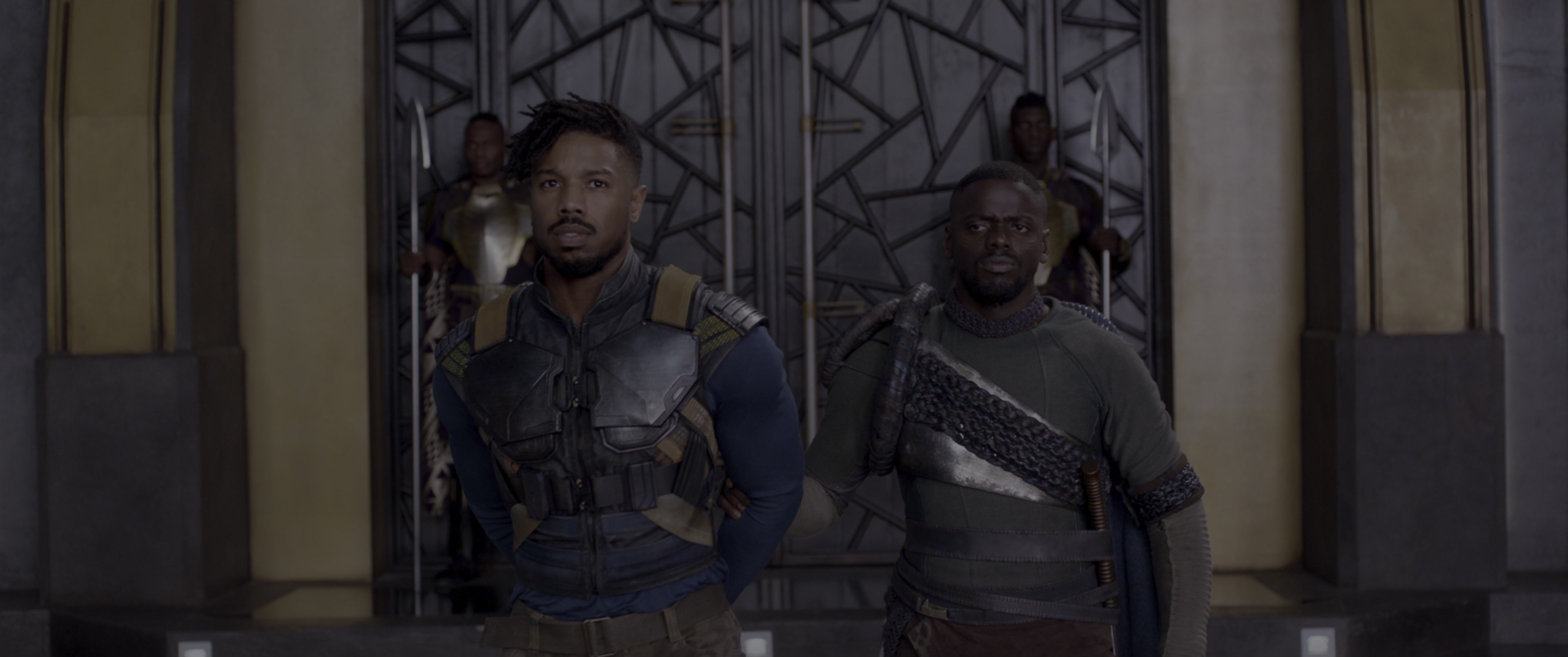 Black Panther (2018), wide, 2.39:1 — film still