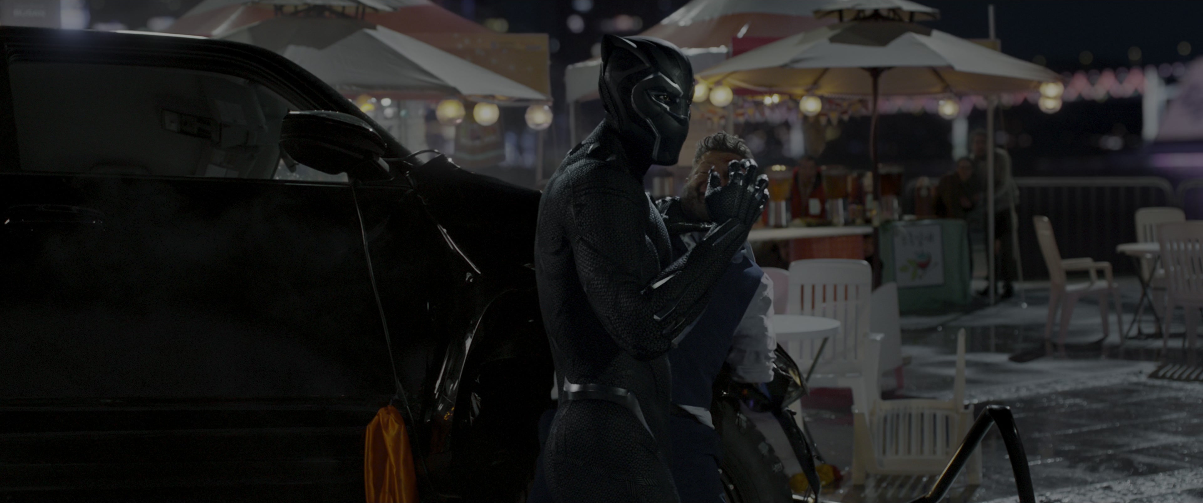 Black Panther (2018), wide, 2.39:1 — film still