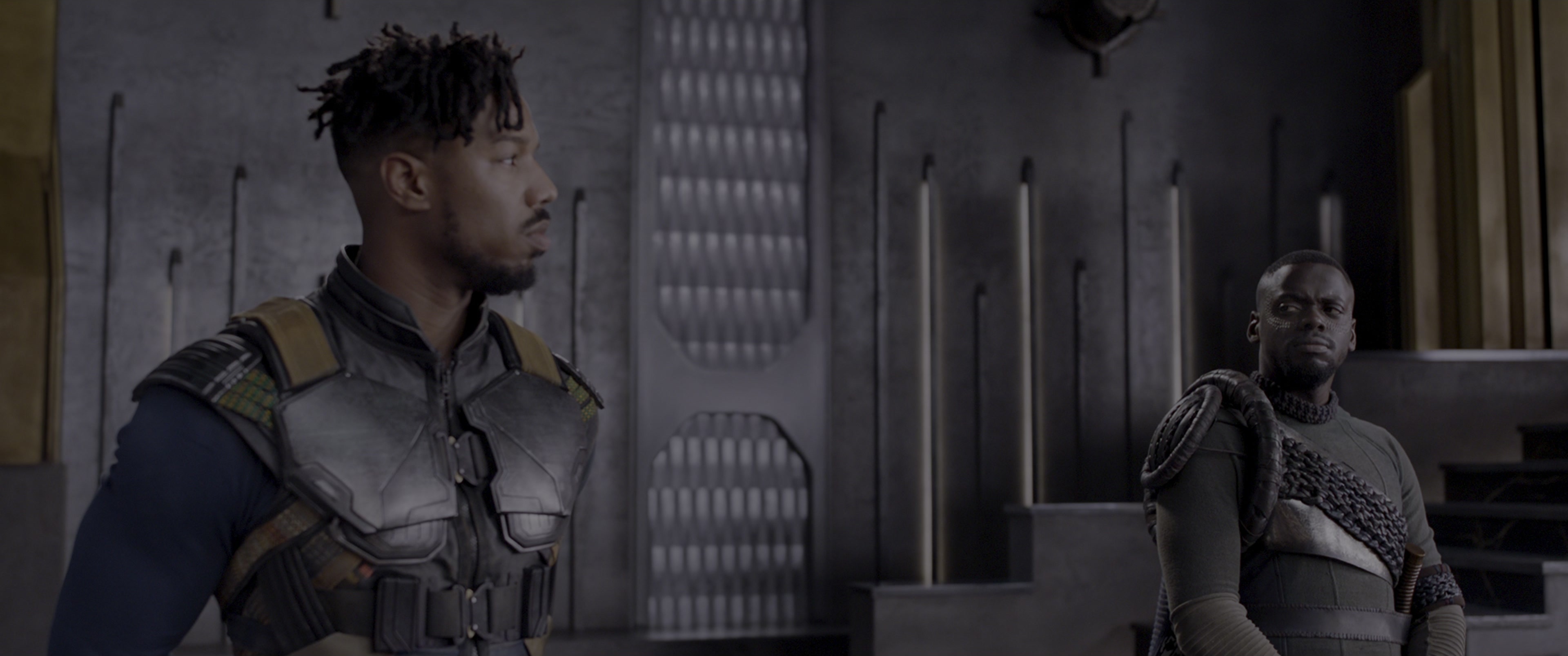 Black Panther (2018), wide, 2.39:1 — film still