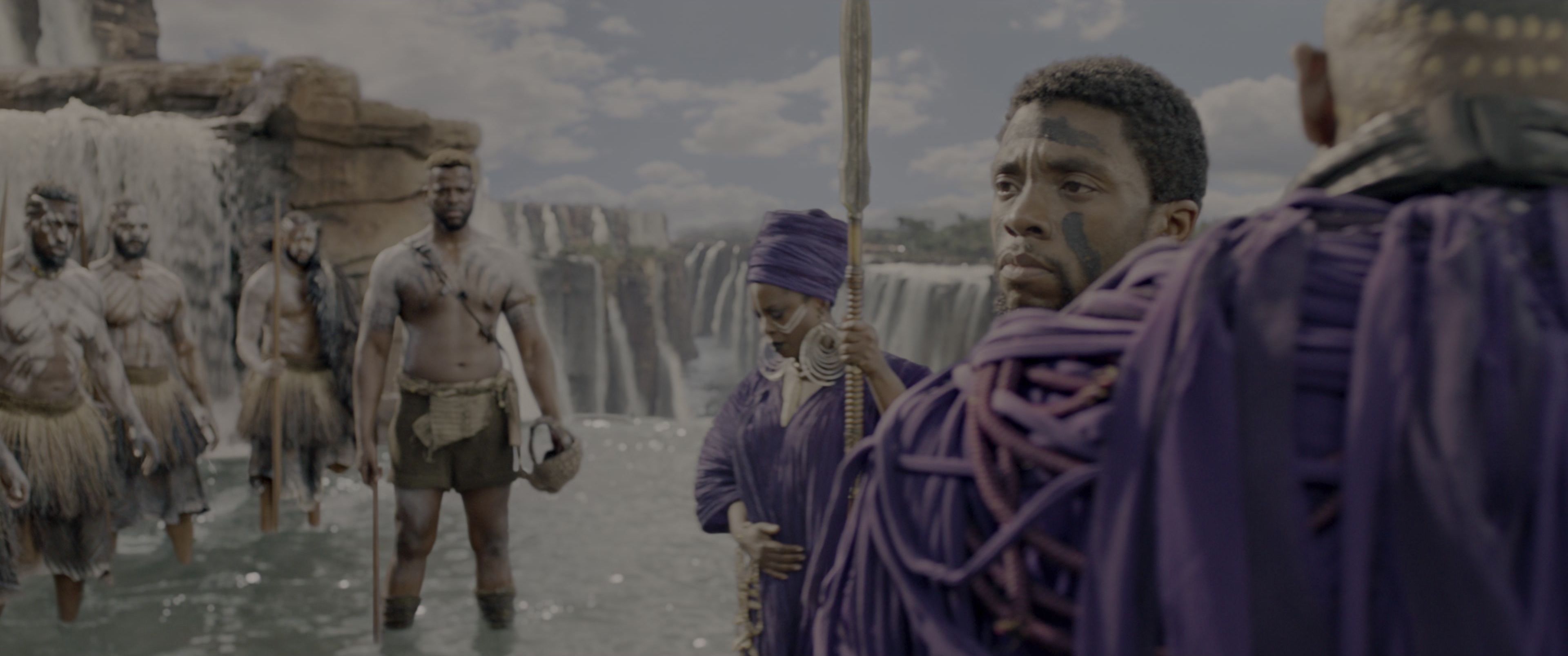 Black Panther (2018), wide, 2.39:1 — film still