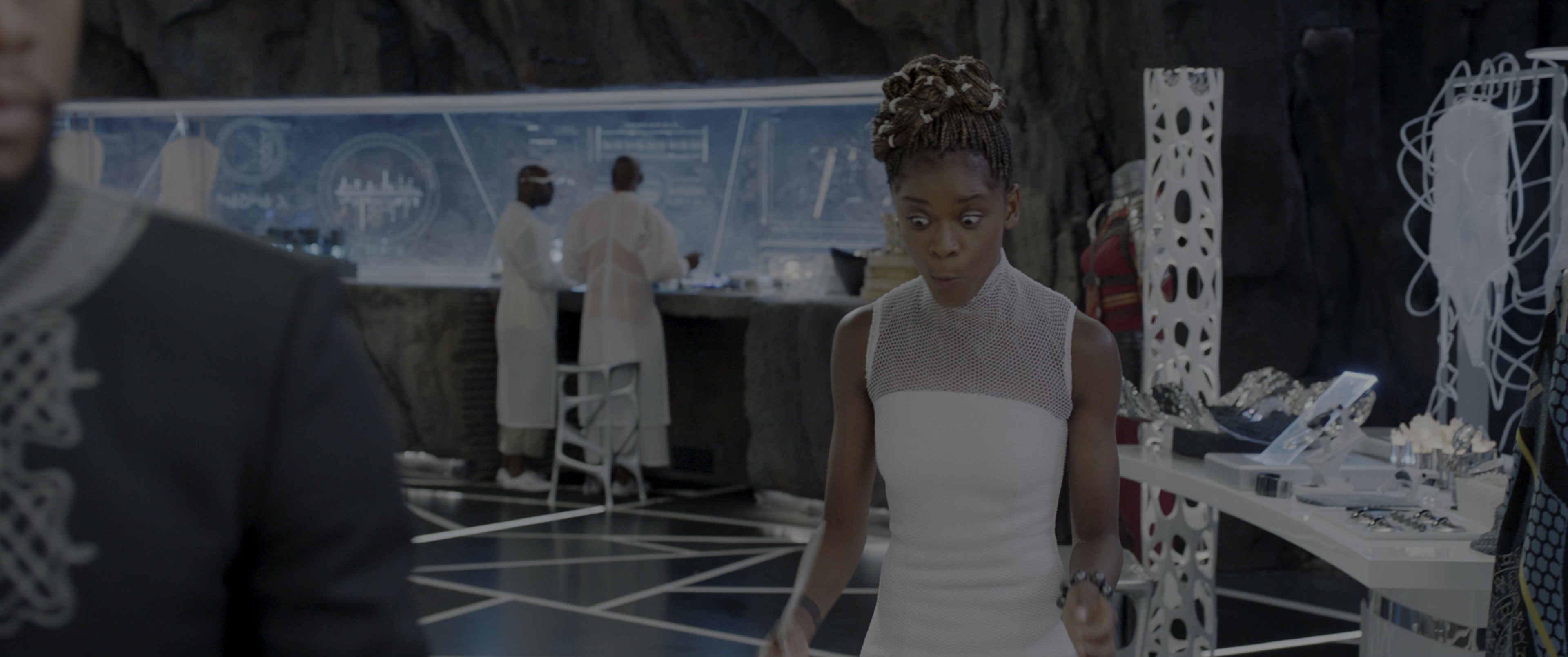 Black Panther (2018), wide, 2.39:1 — film still