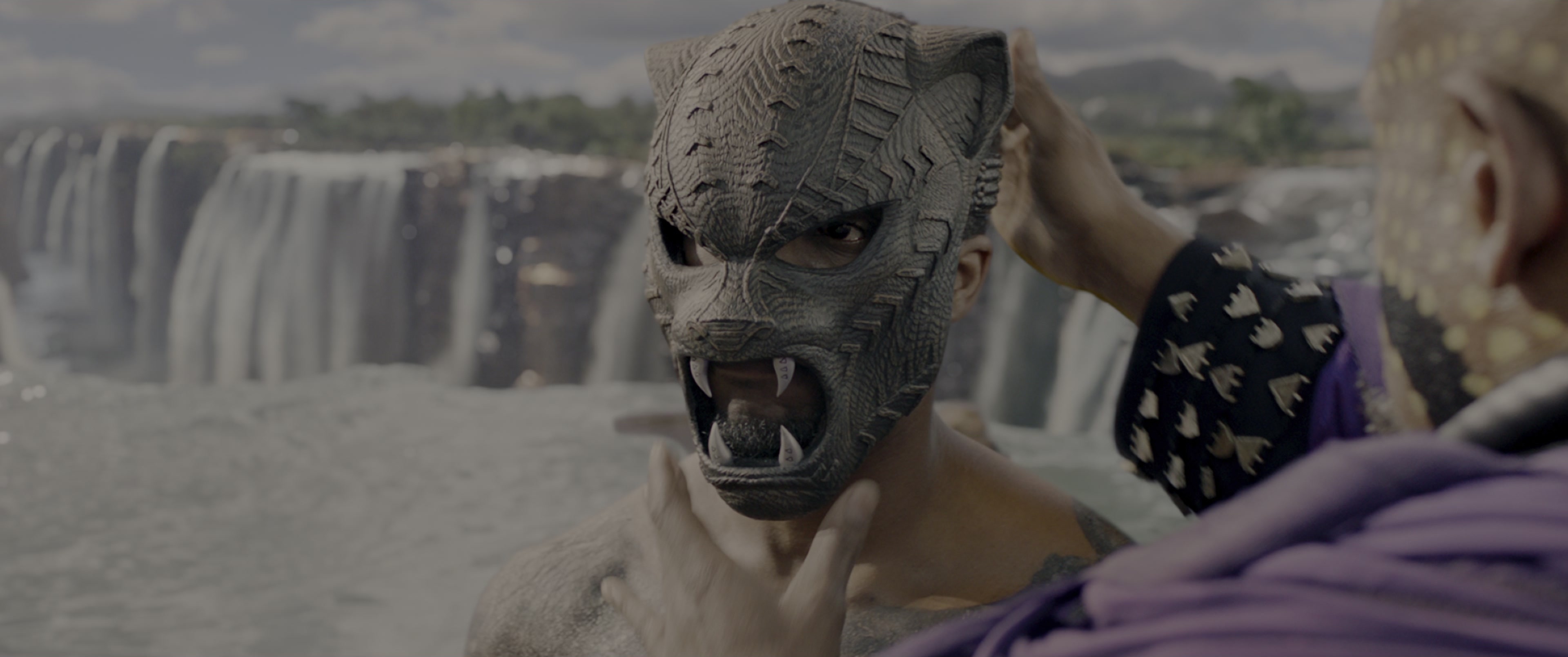 Black Panther (2018), wide, 2.39:1 — film still