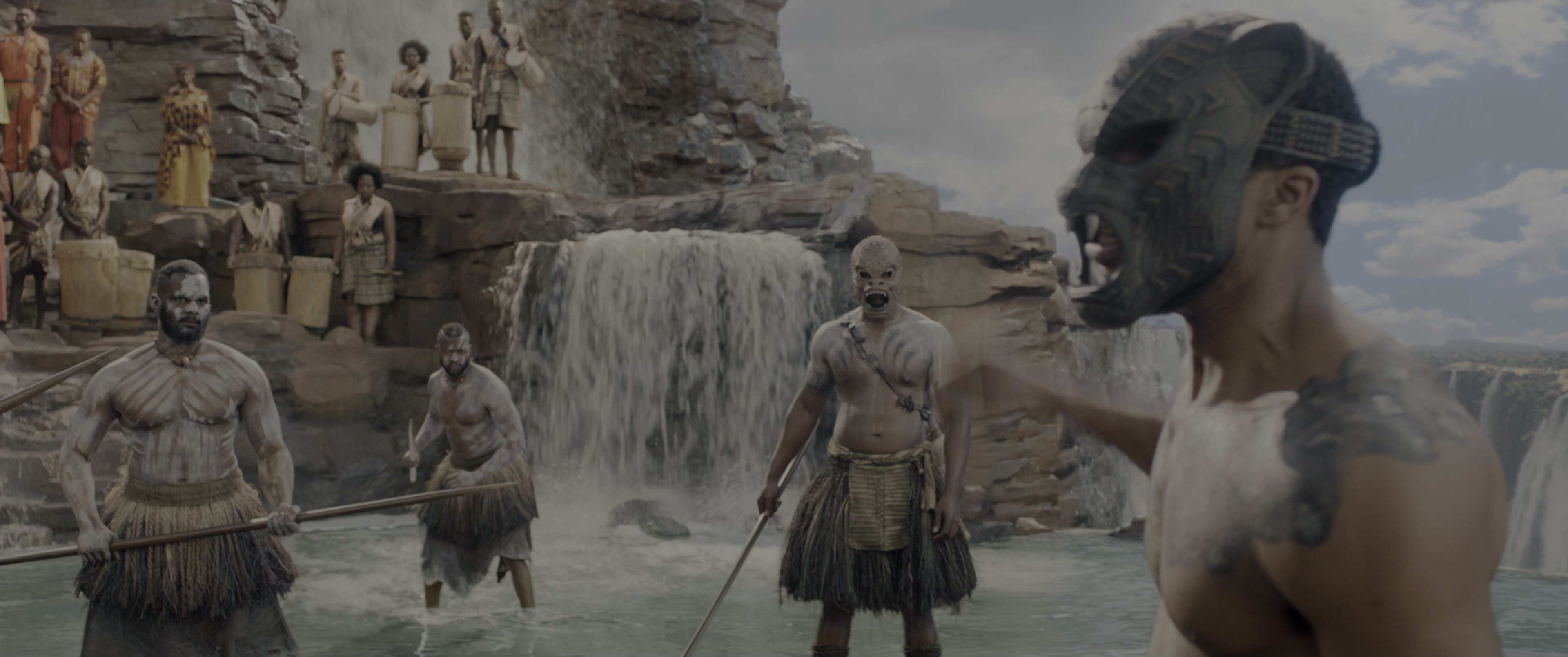 Black Panther (2018), wide, 2.39:1 — film still