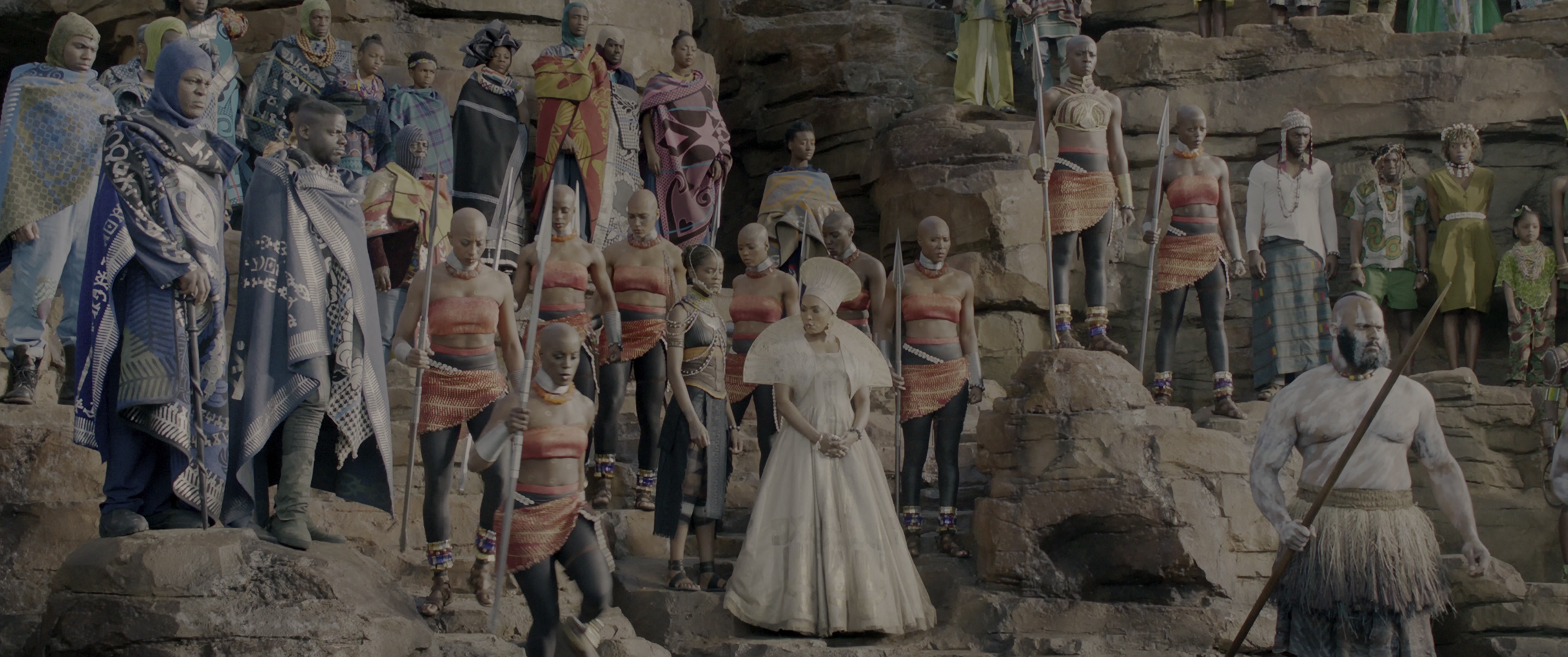 Black Panther (2018), wide, 2.39:1 — film still