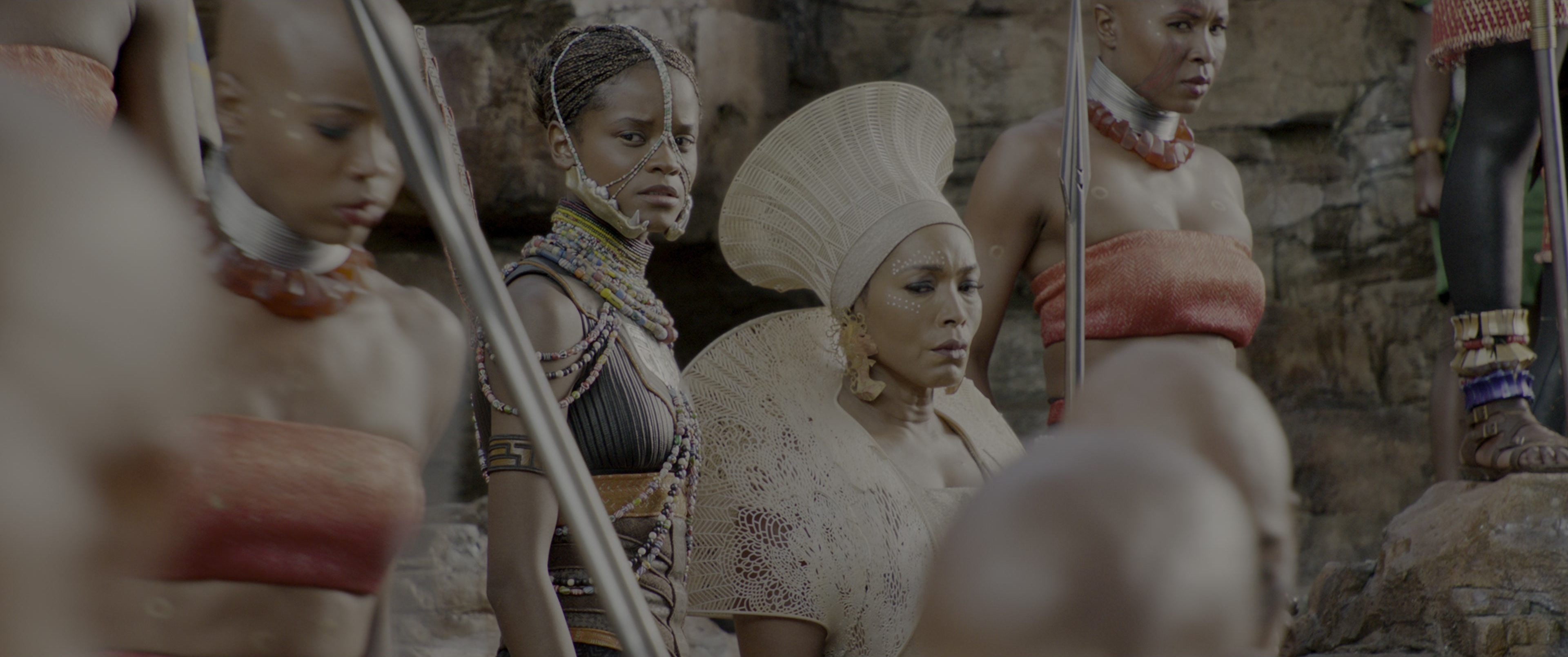 Black Panther (2018), wide, 2.39:1 — film still
