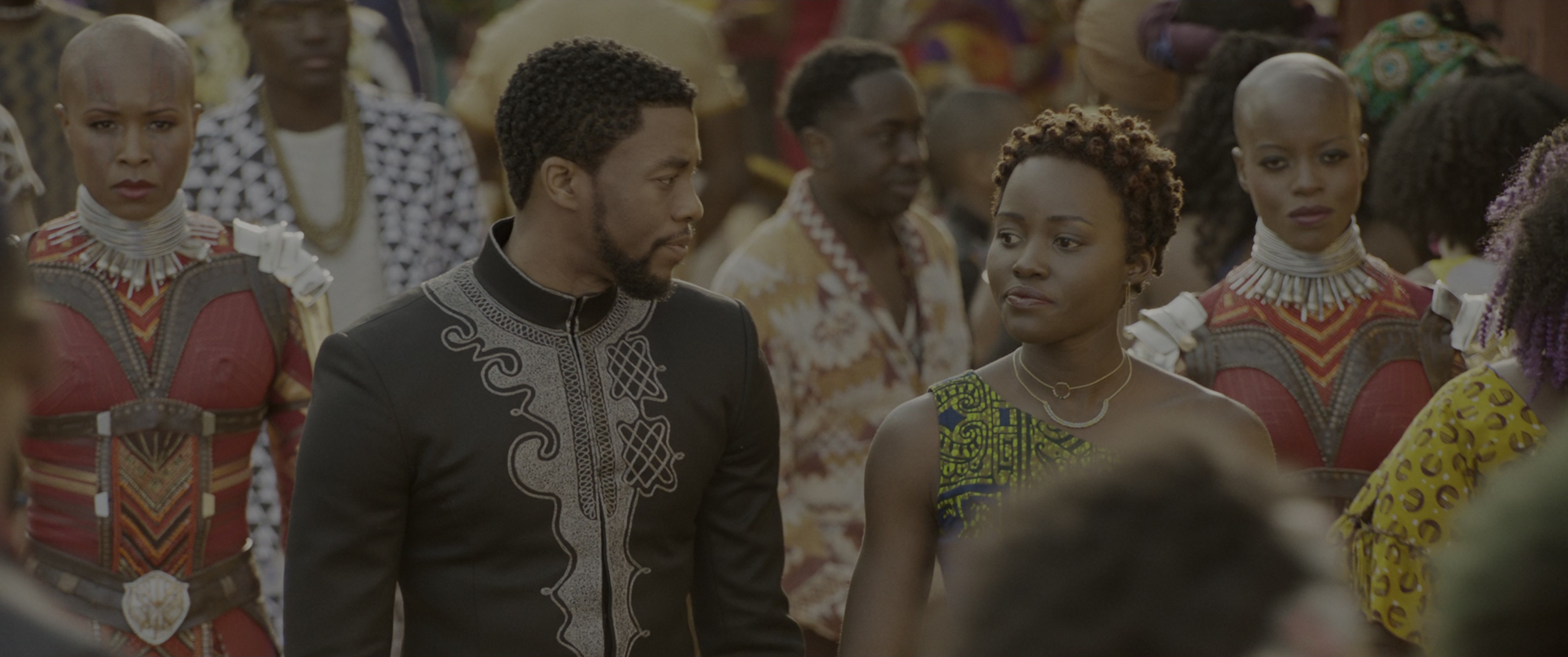 Black Panther (2018), wide, 2.39:1 — film still