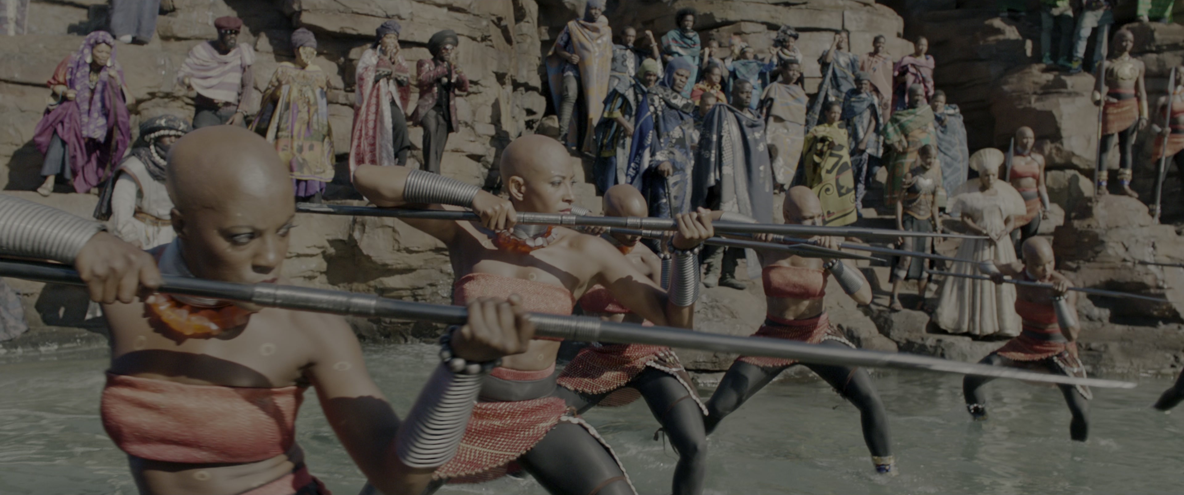 Black Panther (2018), wide, 2.39:1 — film still