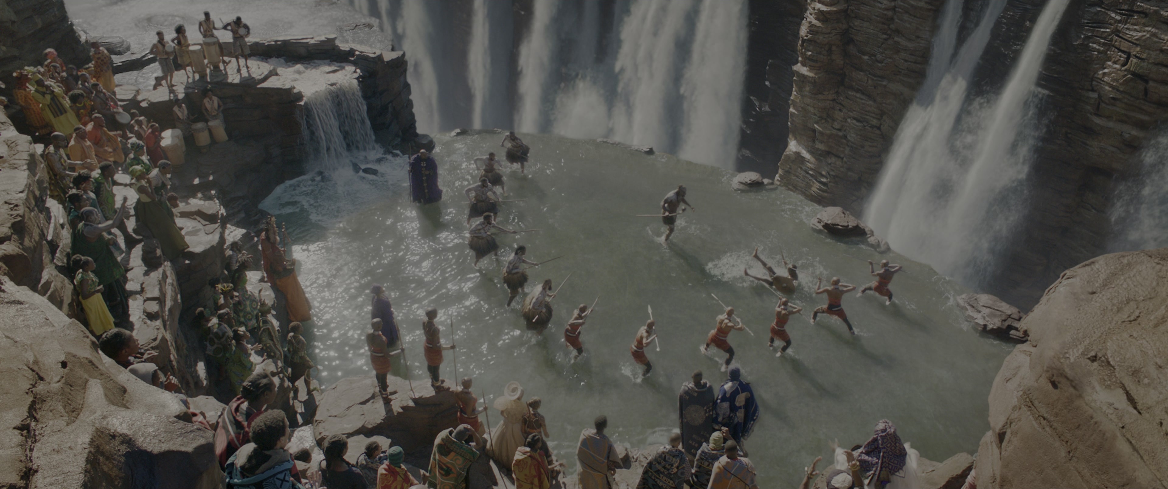 Black Panther (2018), wide, 2.39:1 — film still