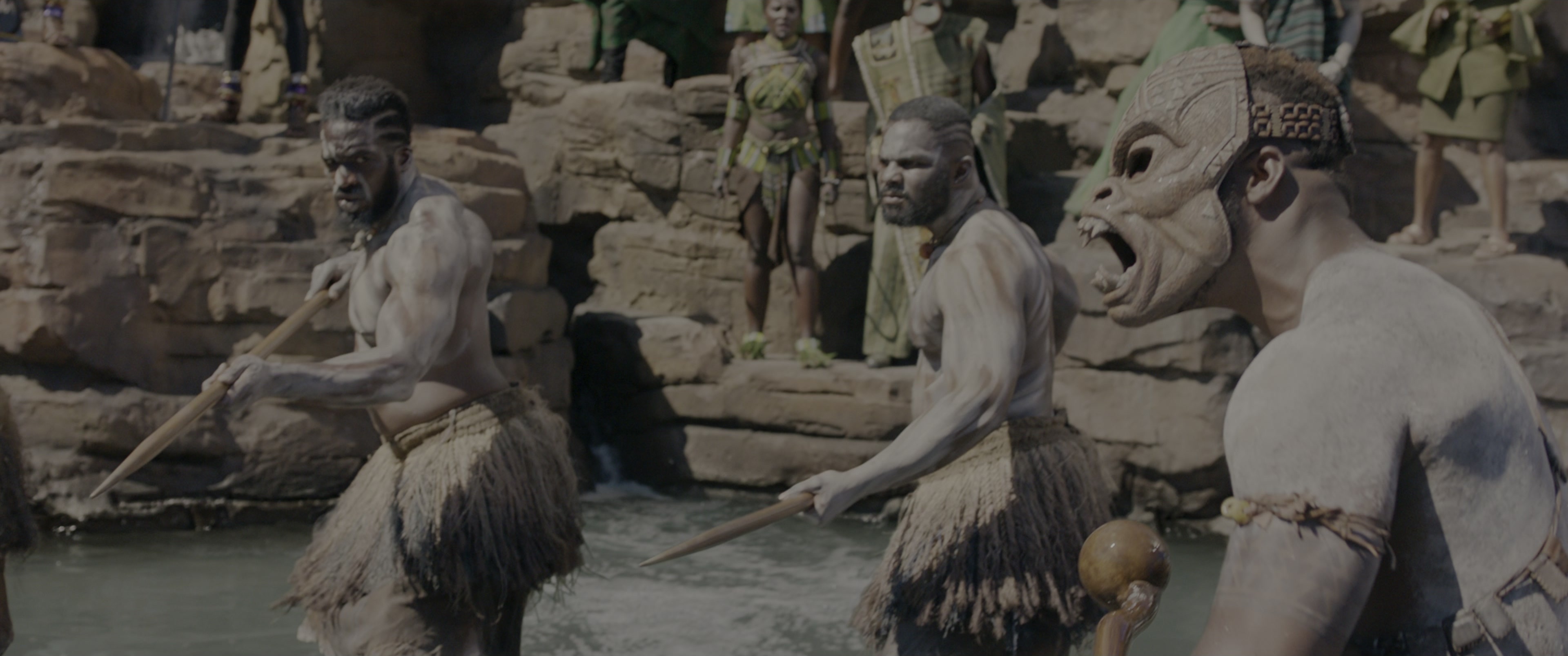 Black Panther (2018), wide, 2.39:1 — film still