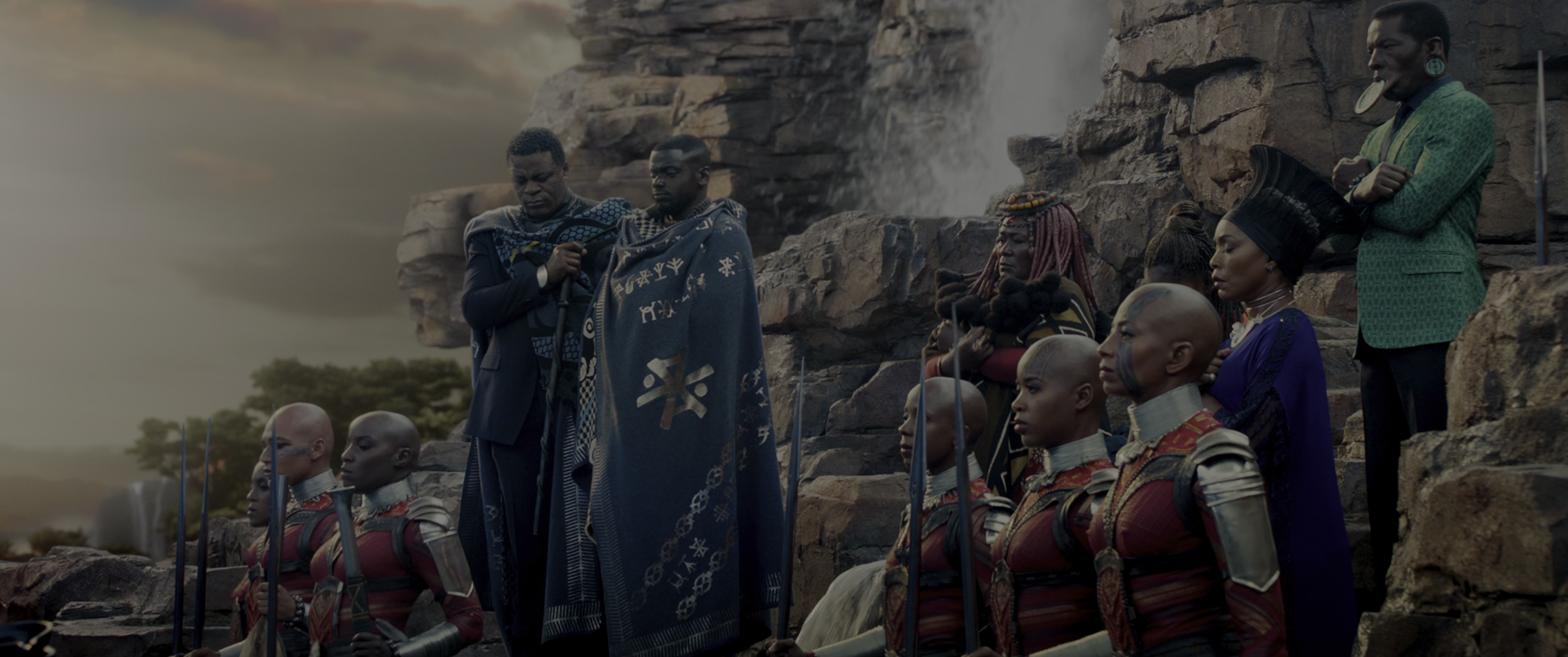 Black Panther (2018), wide, 2.39:1 — film still