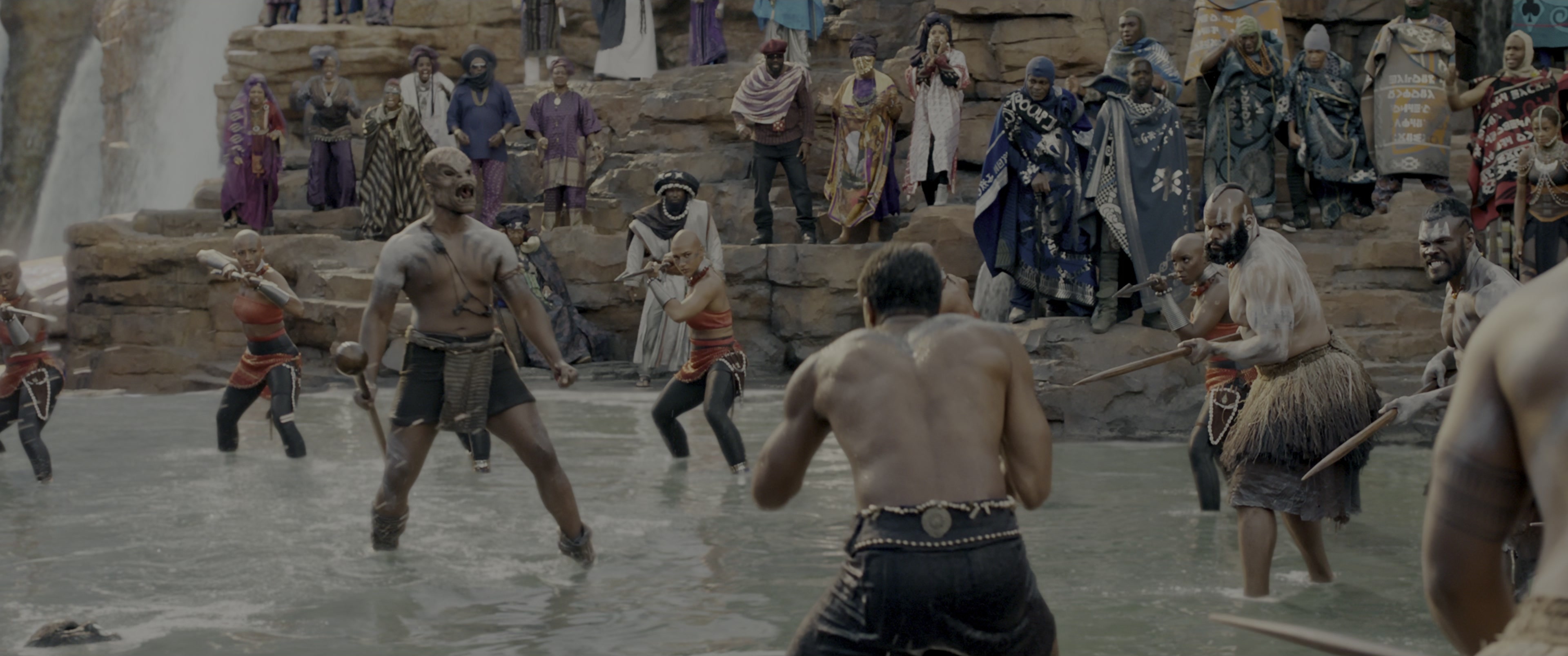 Black Panther (2018), wide, 2.39:1 — film still