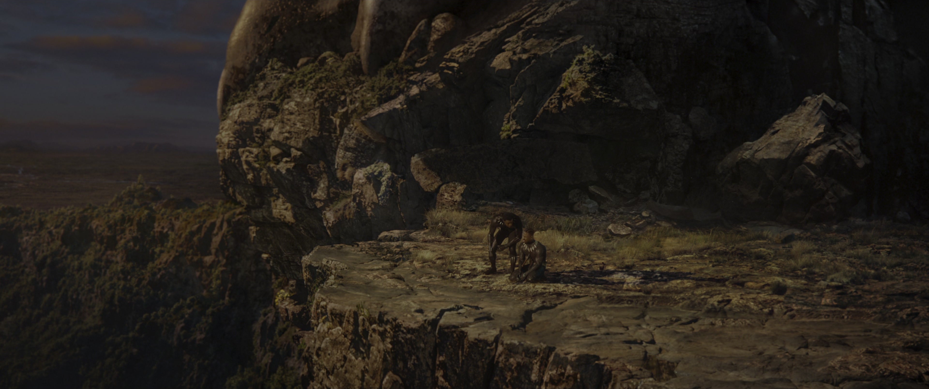 Black Panther (2018), wide, 2.39:1 — film still