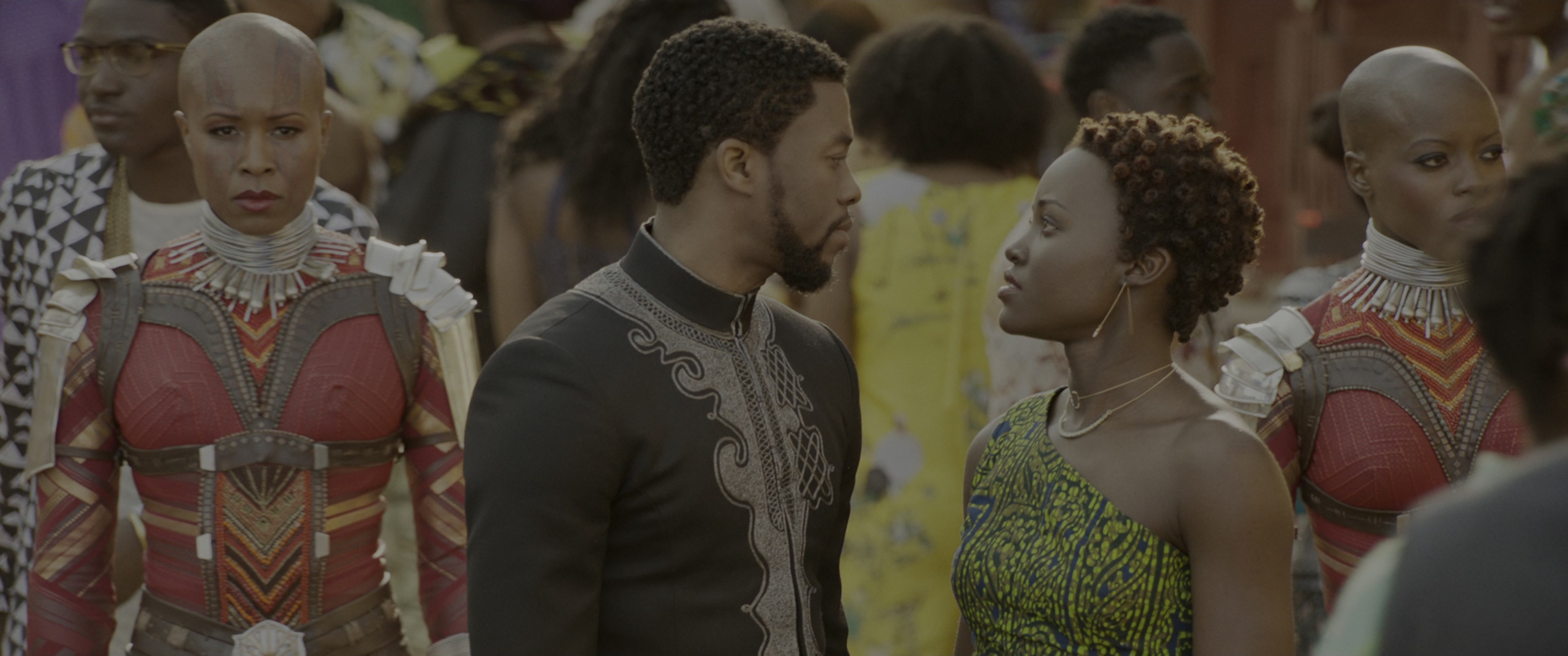 Black Panther (2018), wide, 2.39:1 — film still