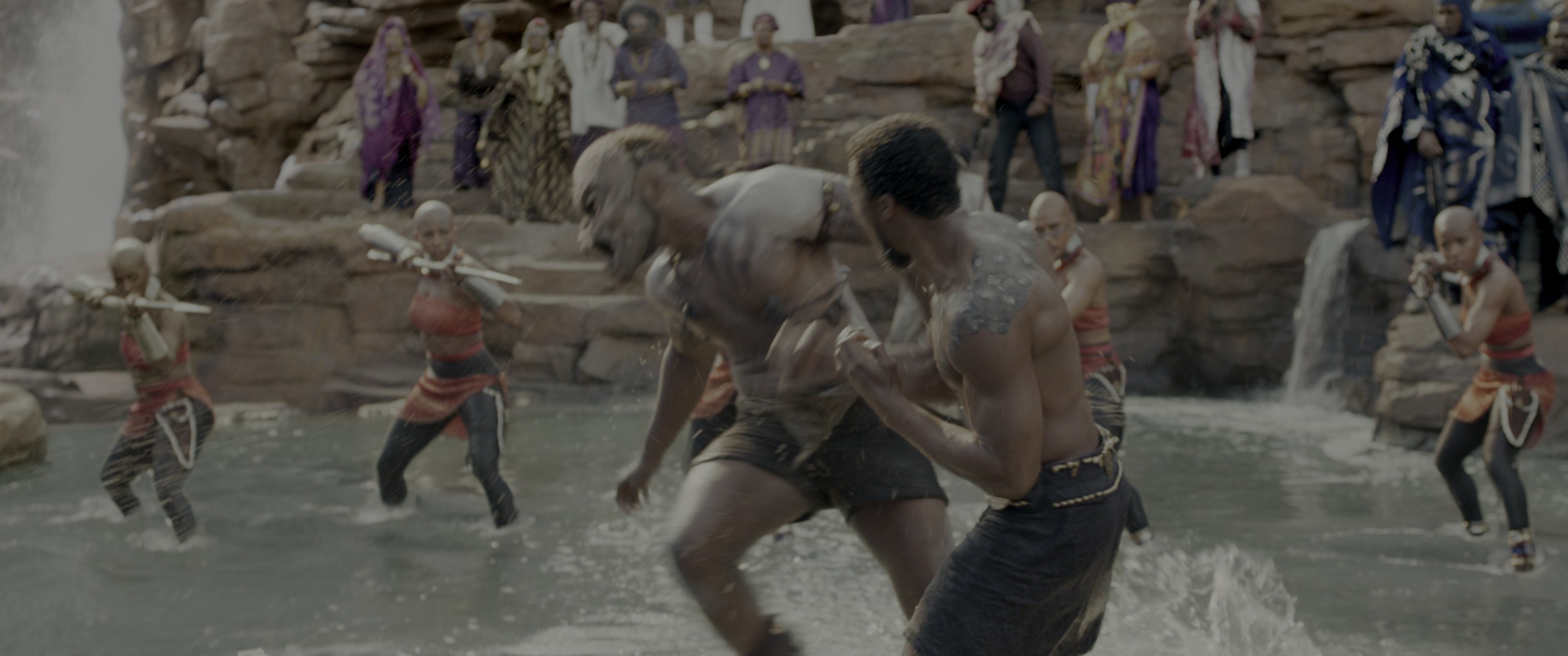 Black Panther (2018), wide, 2.39:1 — film still