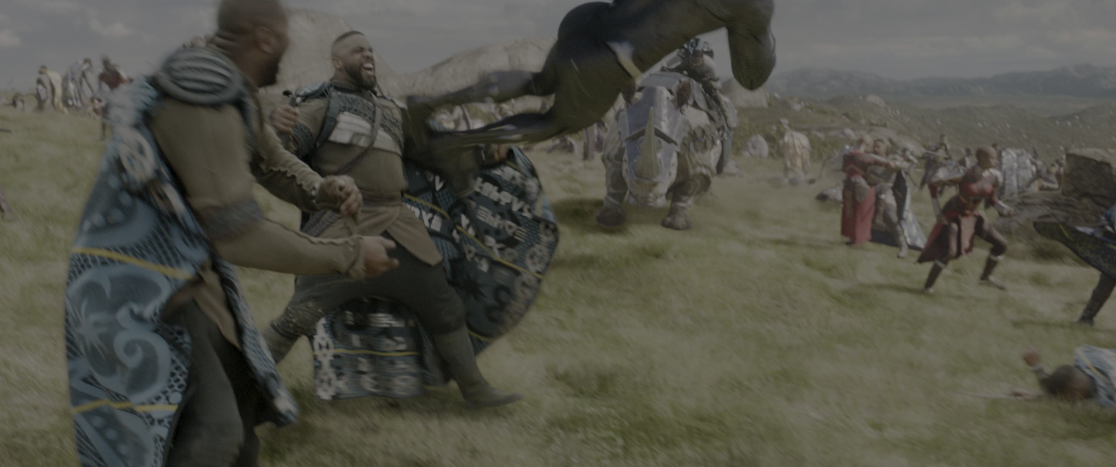 Black Panther (2018), wide, 2.39:1 — film still