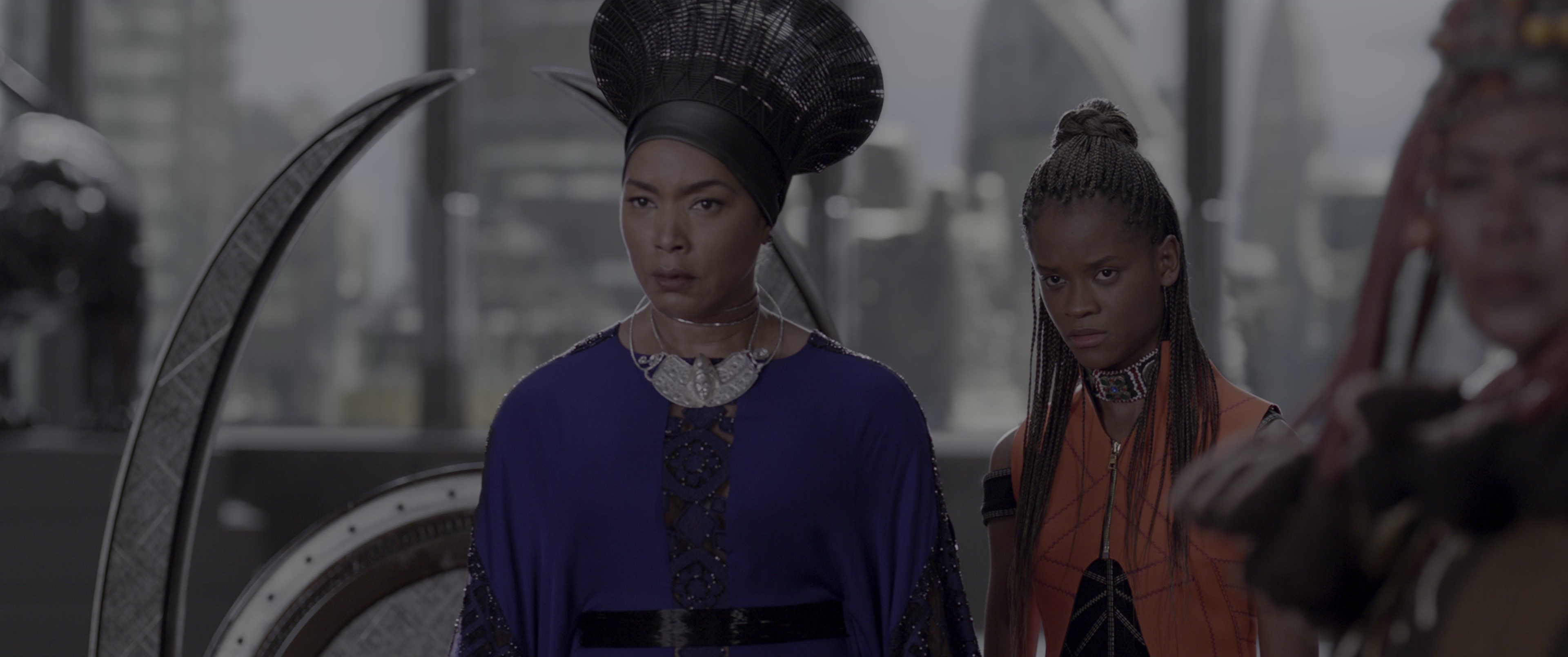 Black Panther (2018), wide, 2.39:1 — film still
