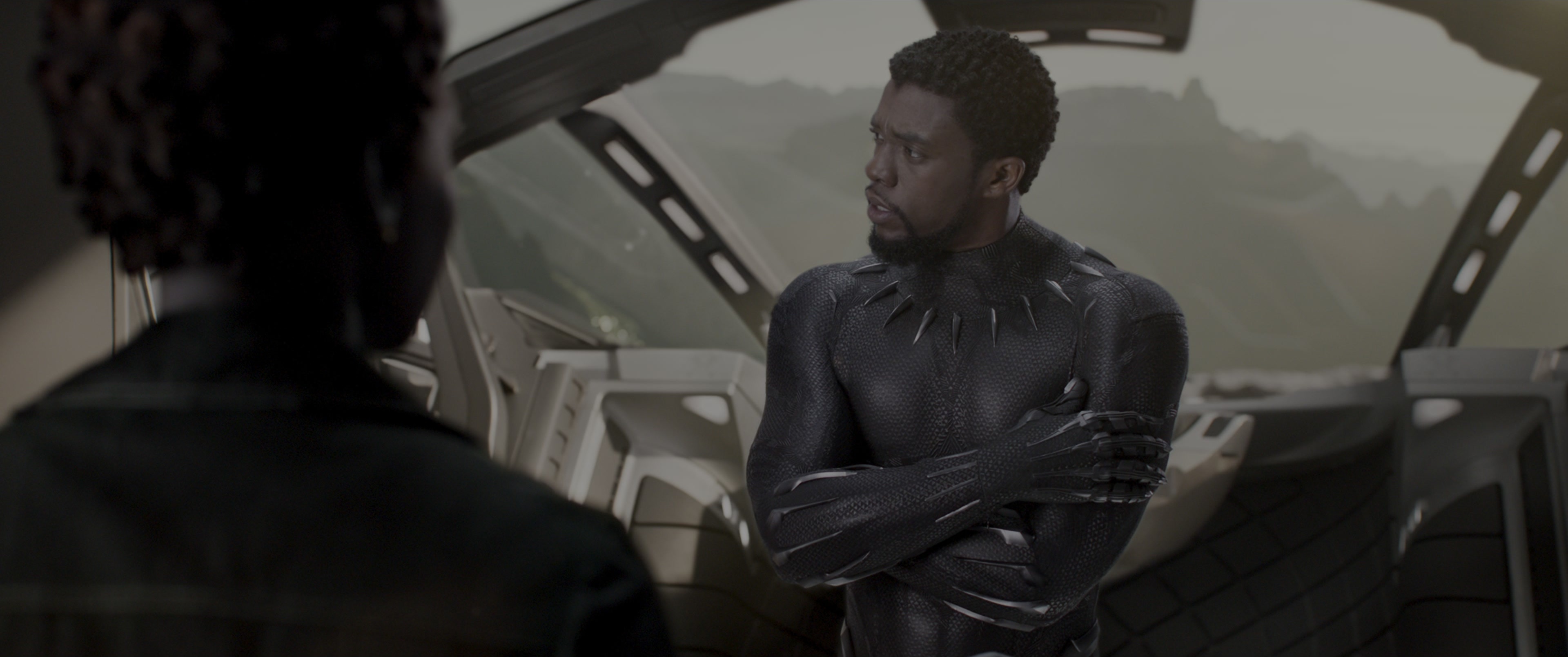 Black Panther (2018), wide, 2.39:1 — film still