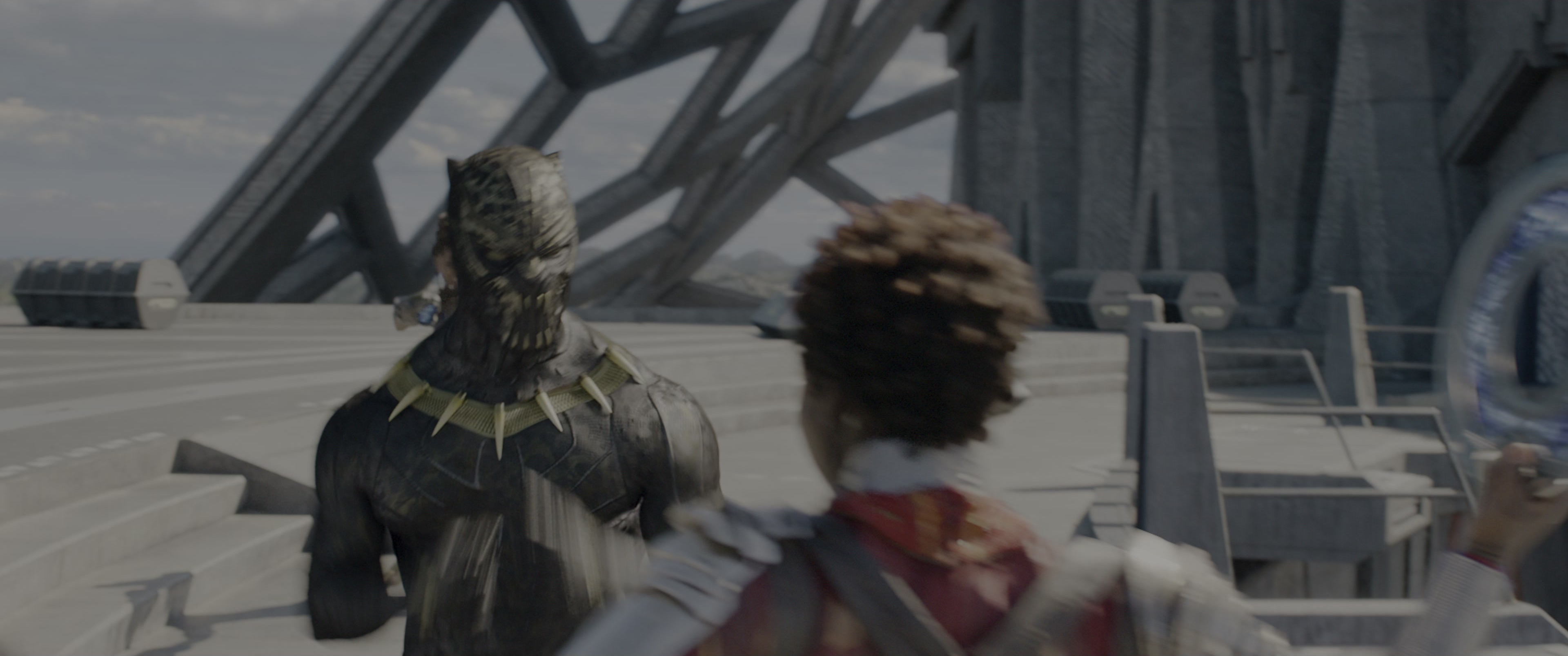 Black Panther (2018), wide, 2.39:1 — film still