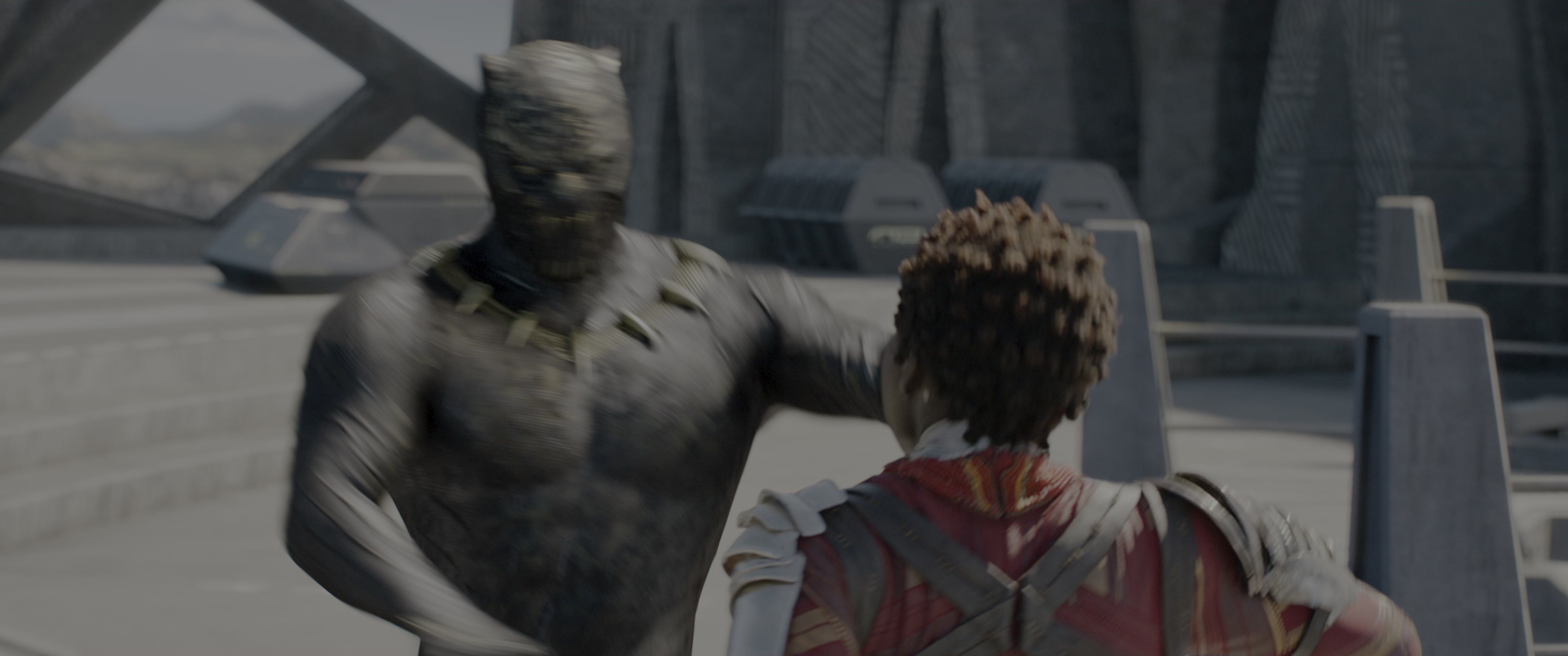 Black Panther (2018), wide, 2.39:1 — film still
