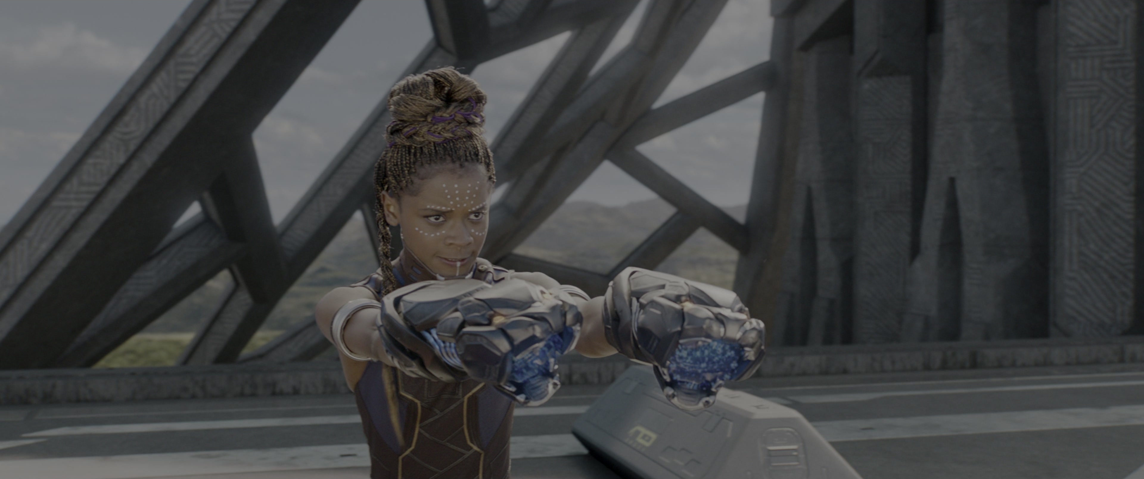Black Panther (2018), wide, 2.39:1 — film still