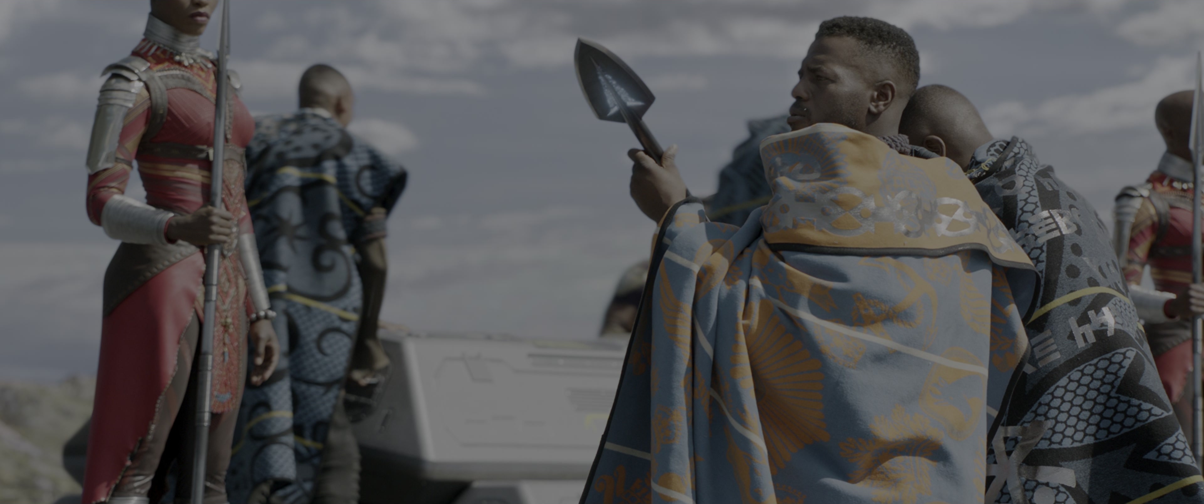 Black Panther (2018), wide, 2.39:1 — film still