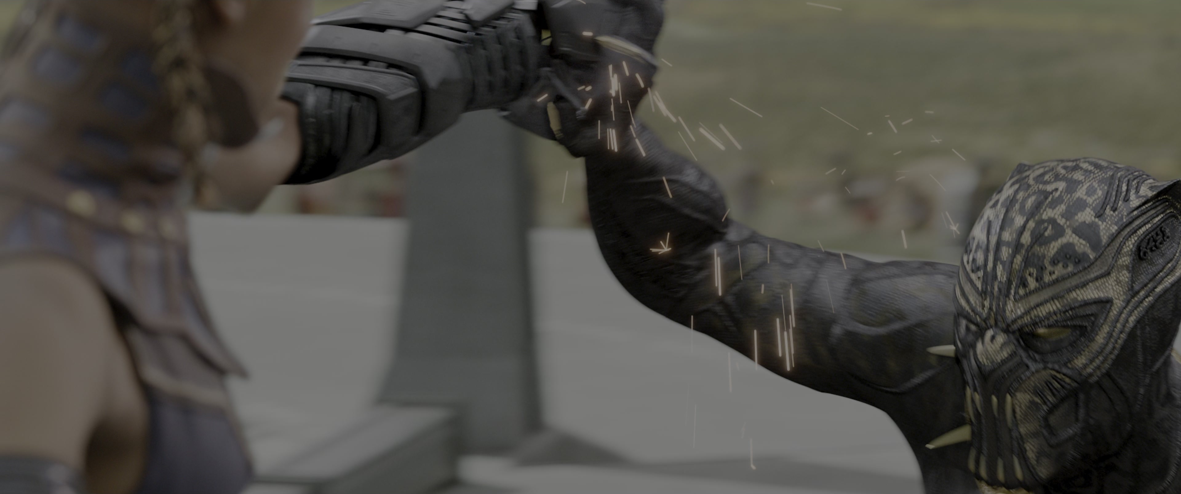 Black Panther (2018), wide, 2.39:1 — film still