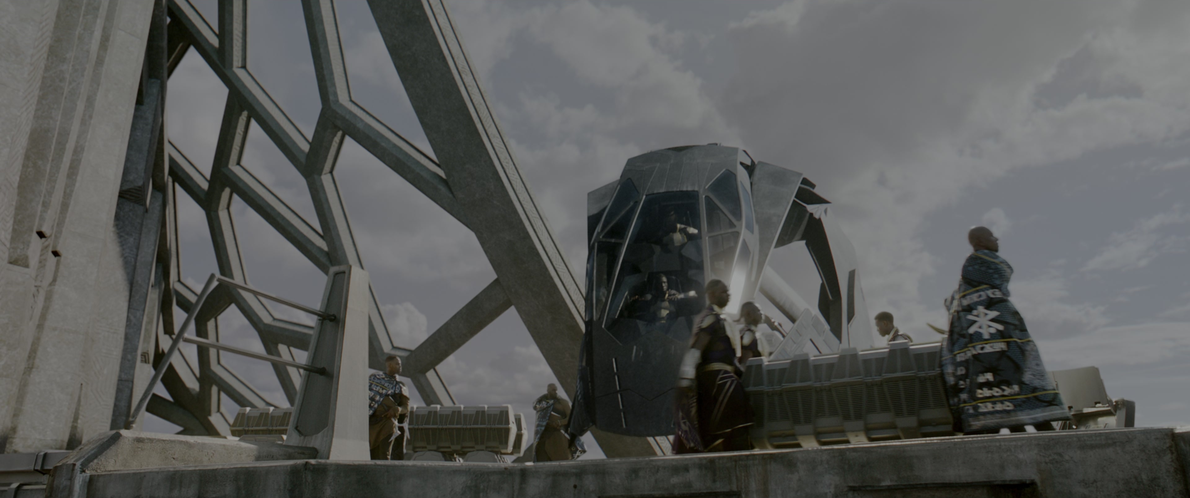 Black Panther (2018), wide, 2.39:1 — film still
