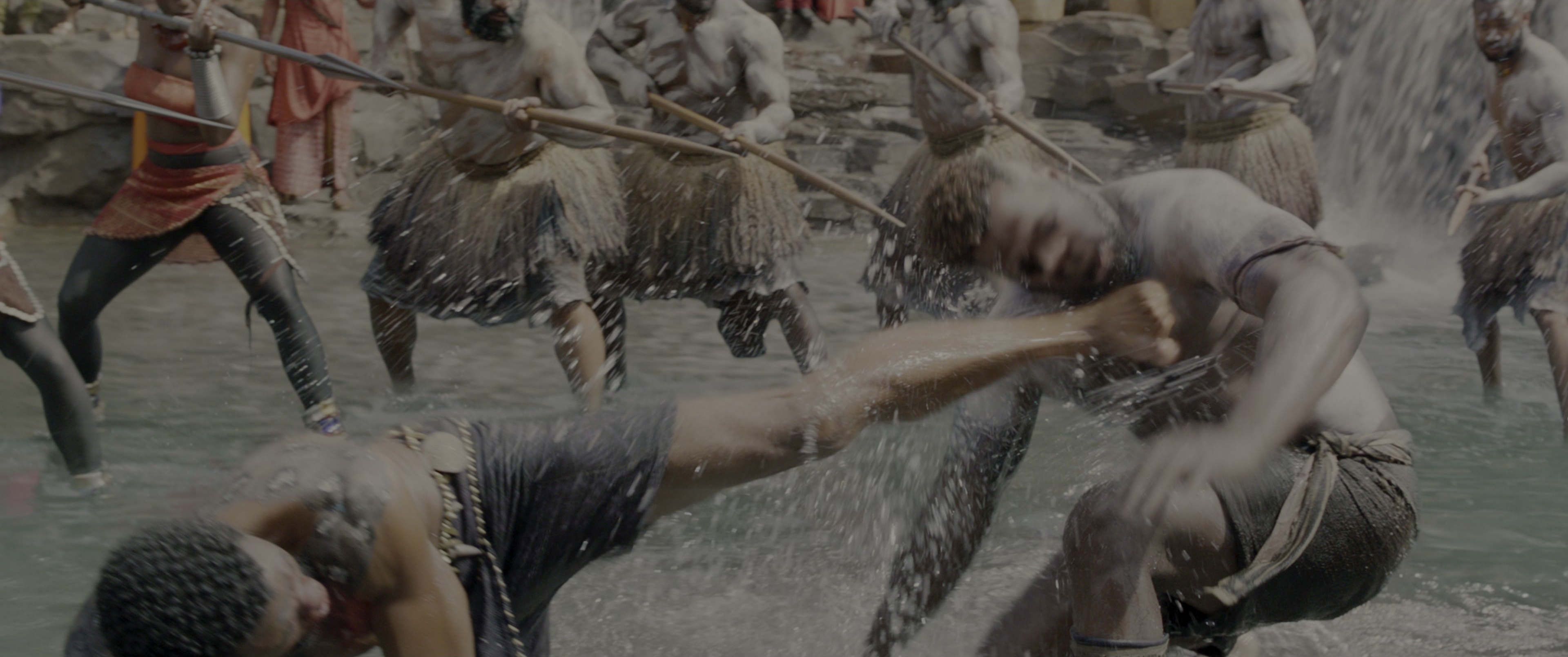 Black Panther (2018), wide, 2.39:1 — film still