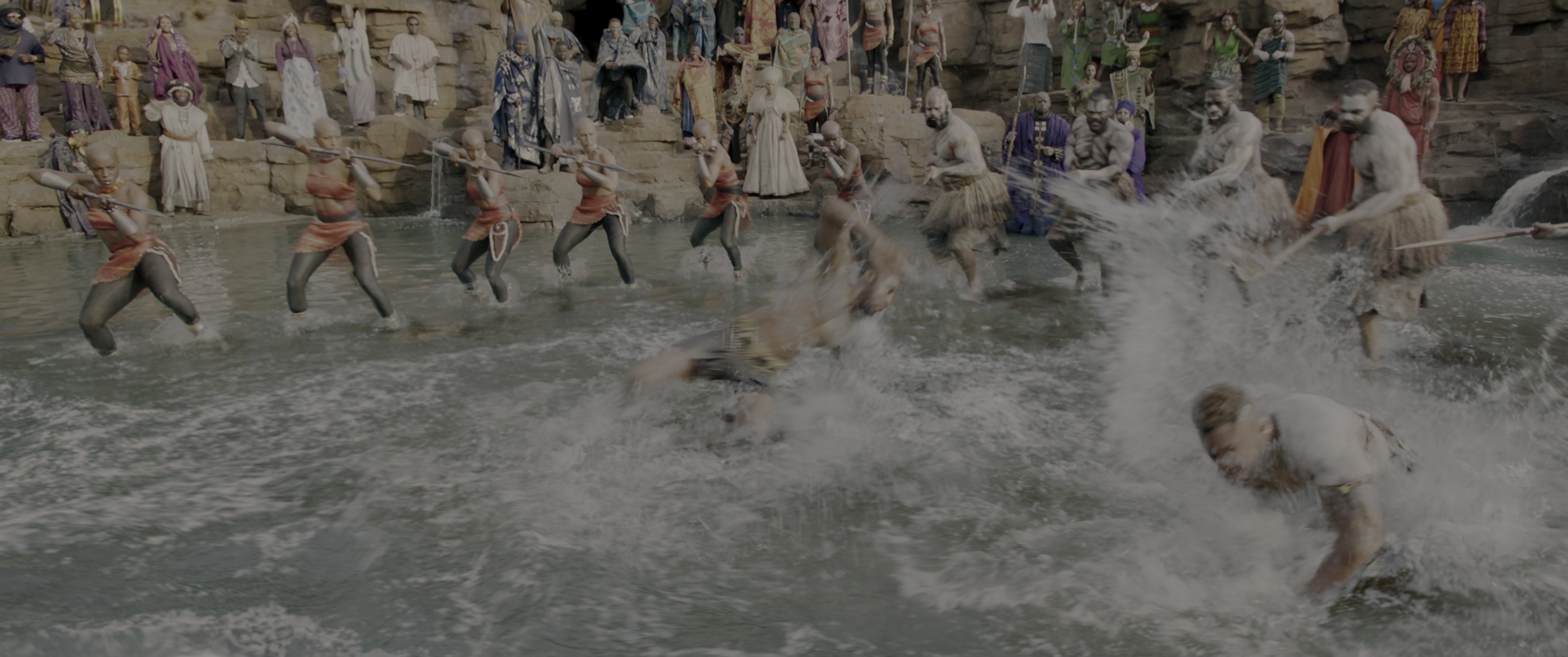 Black Panther (2018), wide, 2.39:1 — film still