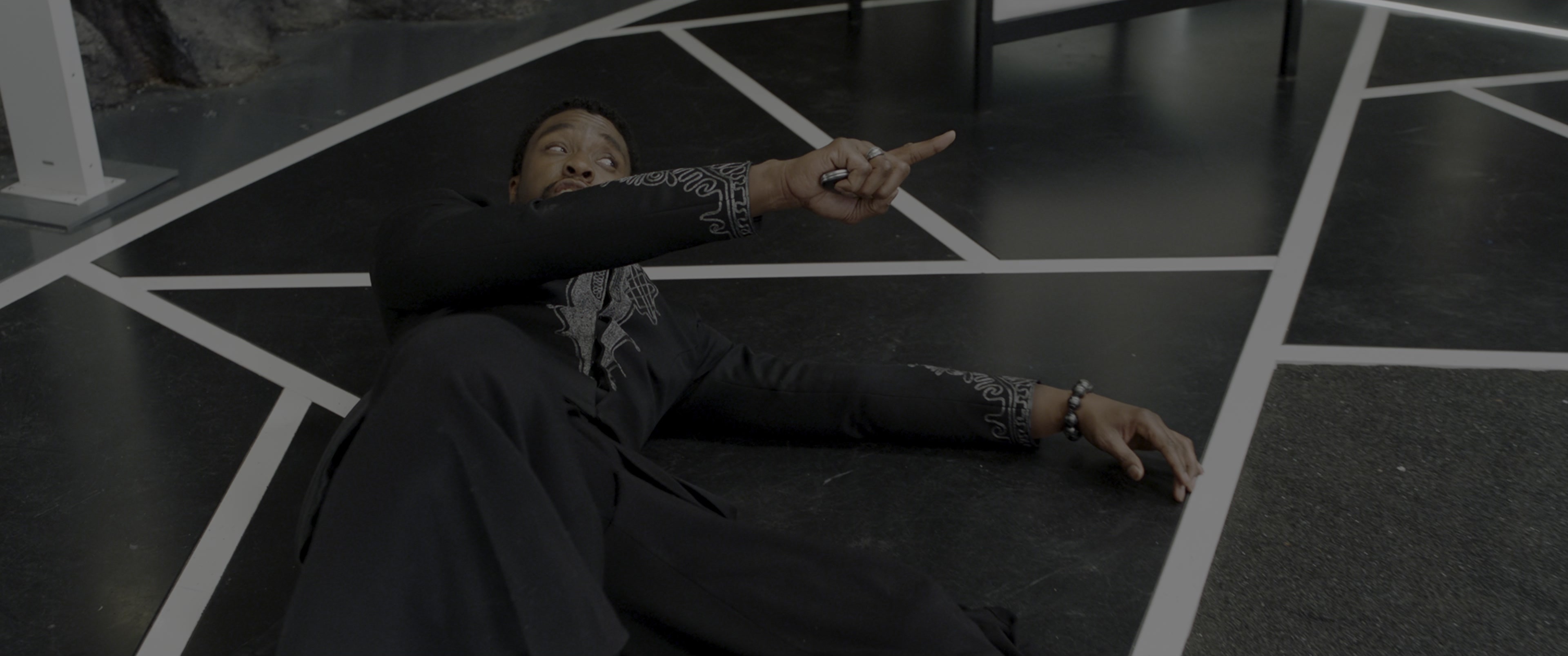 Black Panther (2018), wide, 2.39:1 — film still