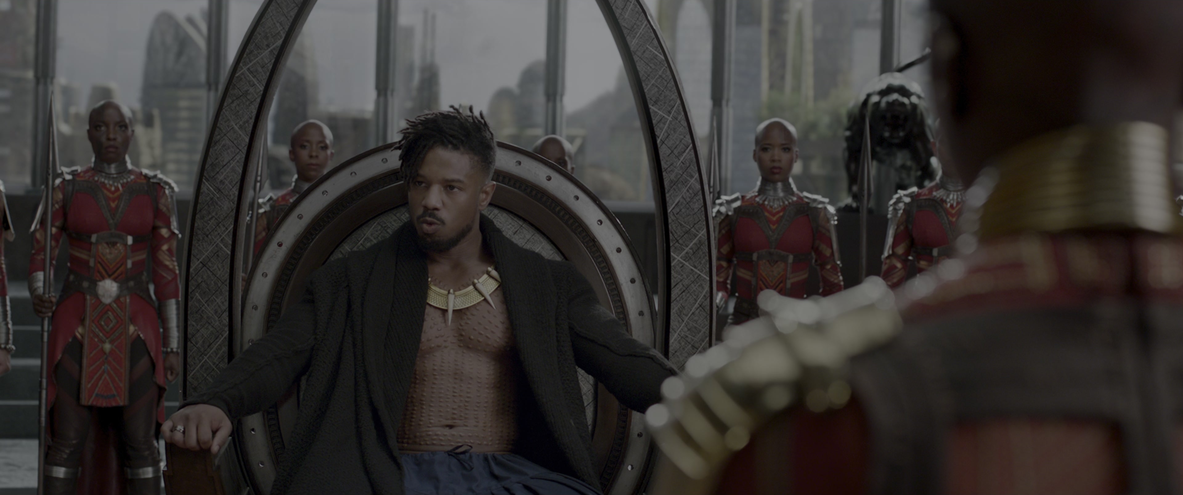 Black Panther (2018), wide, 2.39:1 — film still