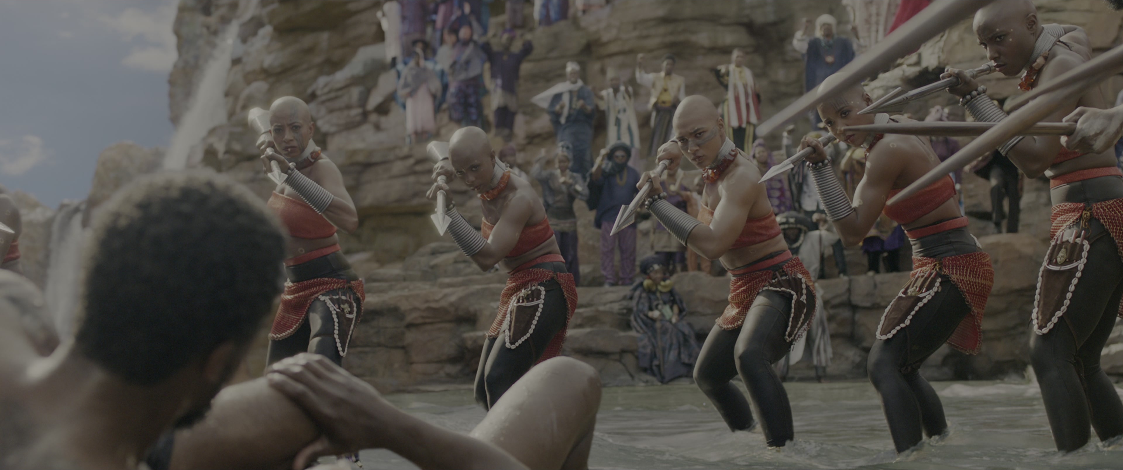 Black Panther (2018), wide, 2.39:1 — film still