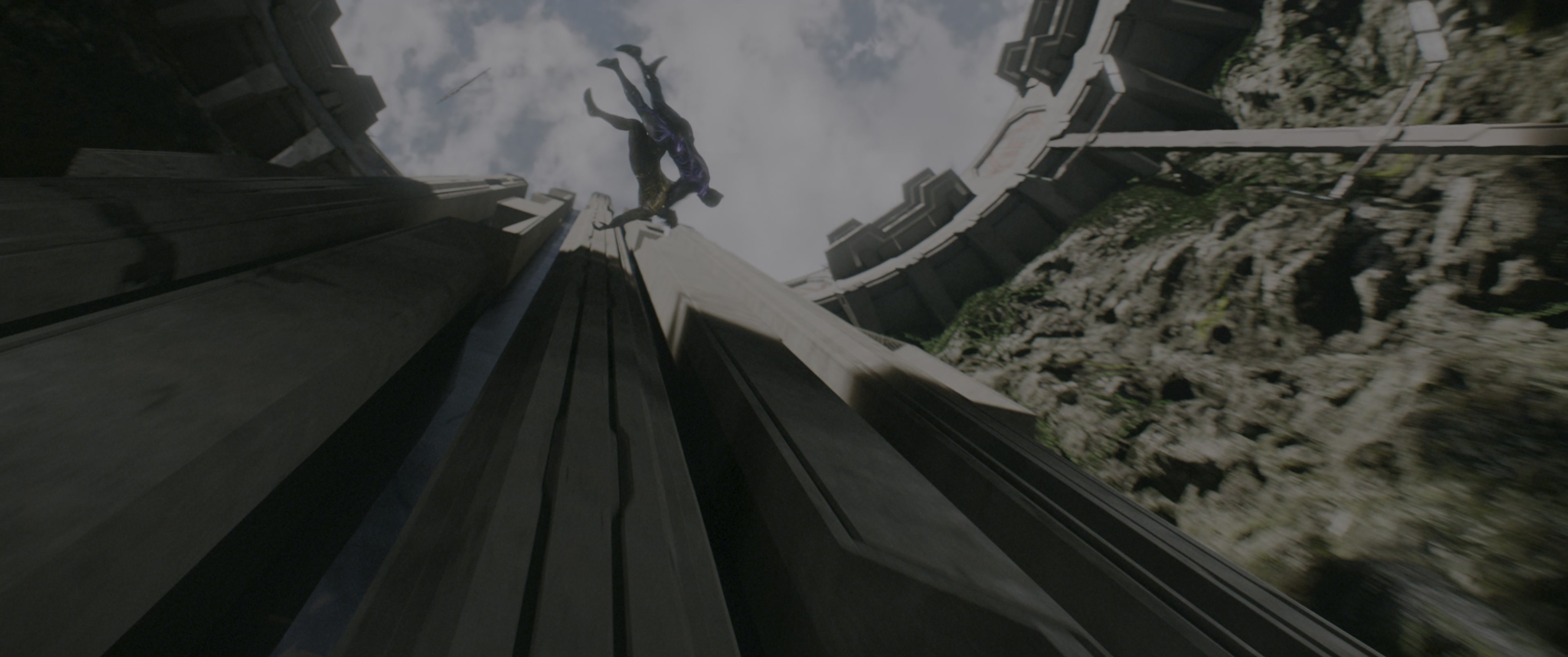 Black Panther (2018), wide, 2.39:1 — film still