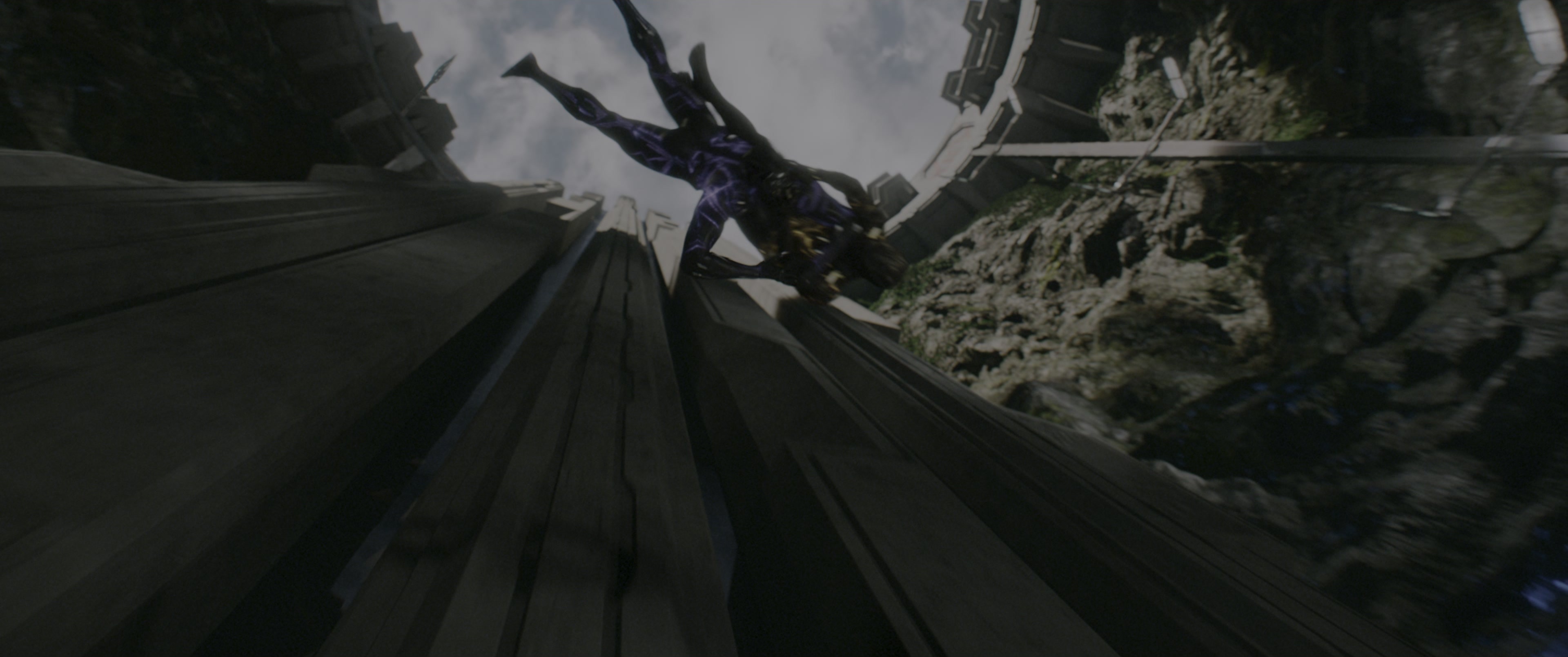 Black Panther (2018), wide, 2.39:1 — film still