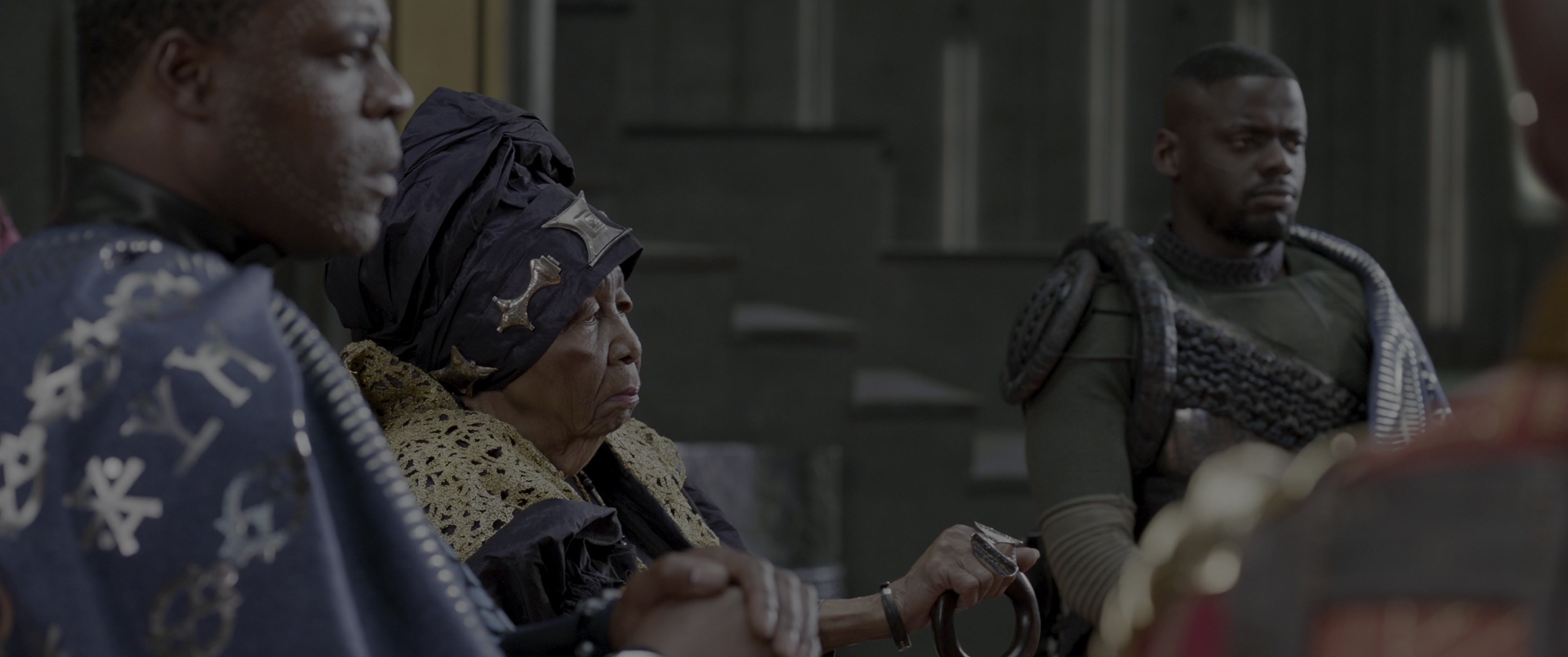 Black Panther (2018), wide, 2.39:1 — film still