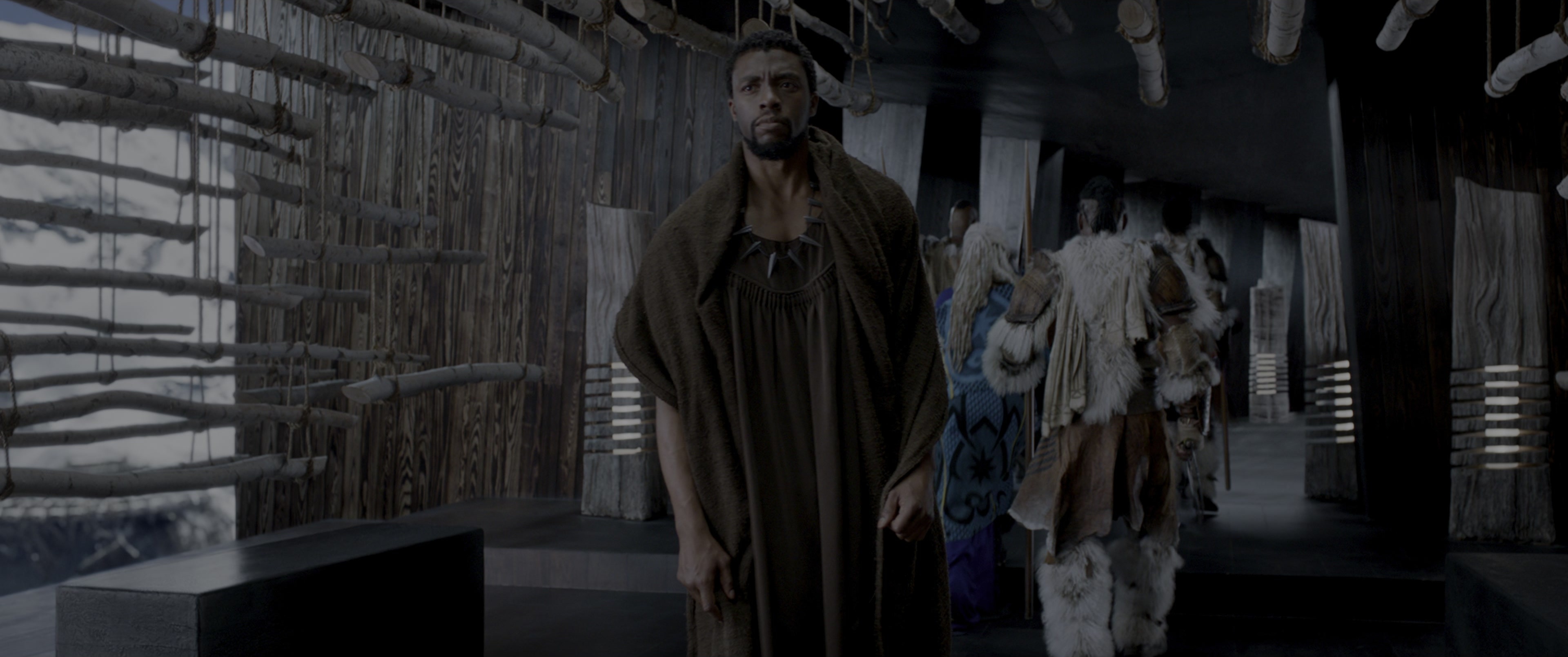 Black Panther (2018), wide, 2.39:1 — film still