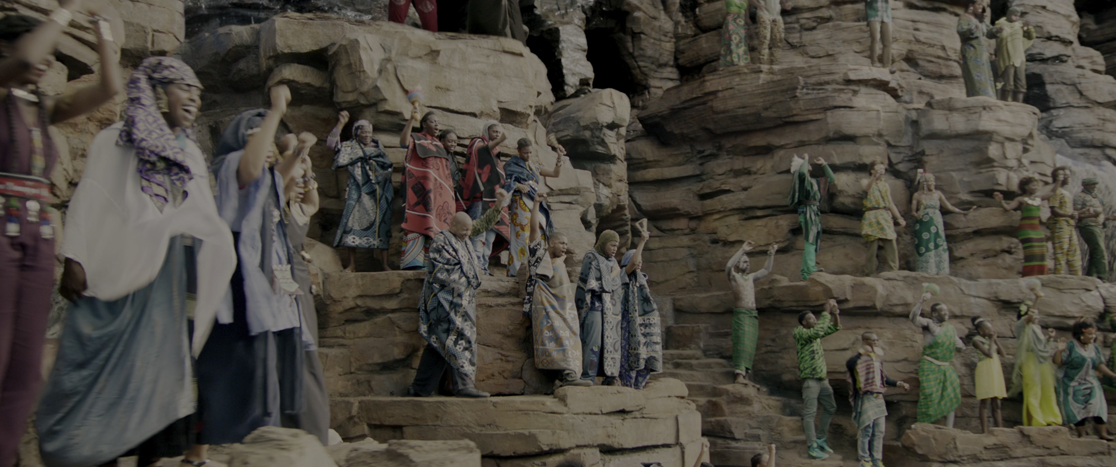 Black Panther (2018), wide, 2.39:1 — film still