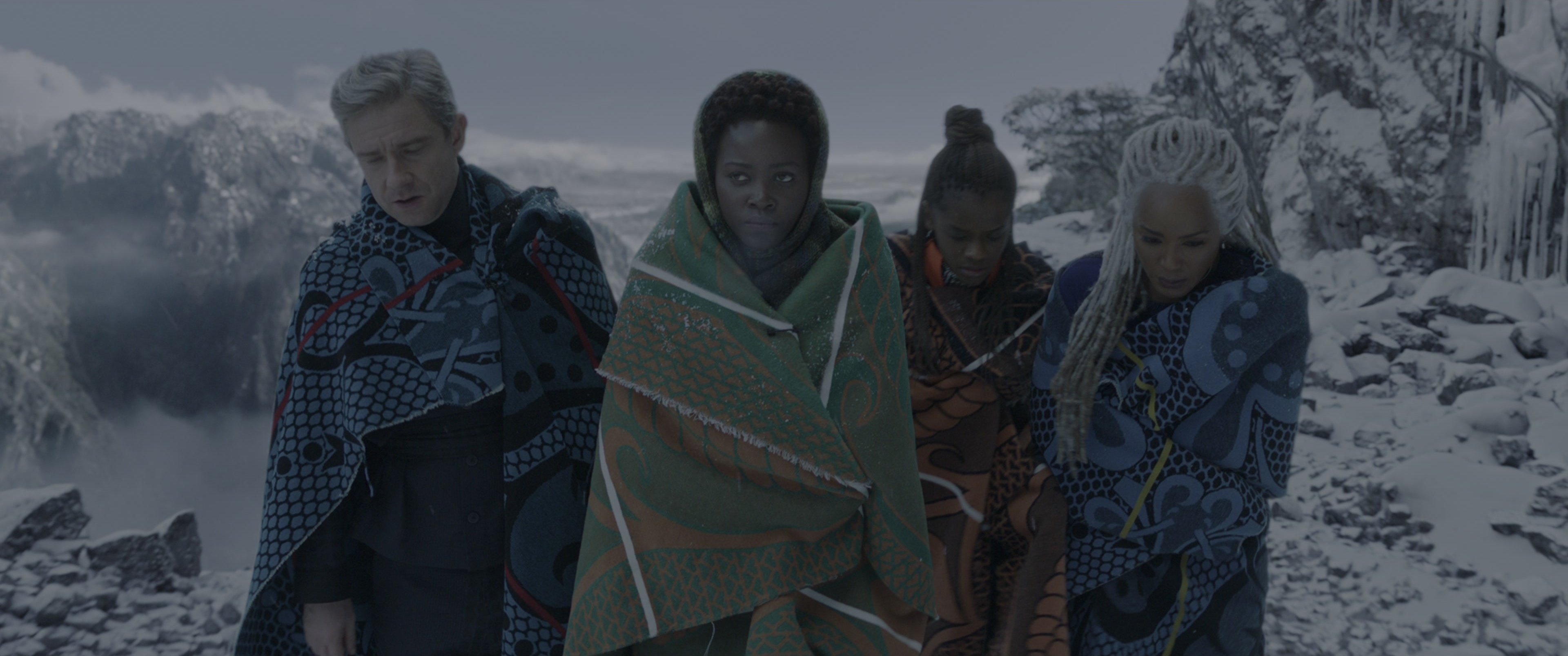 Black Panther (2018), wide, 2.39:1 — film still