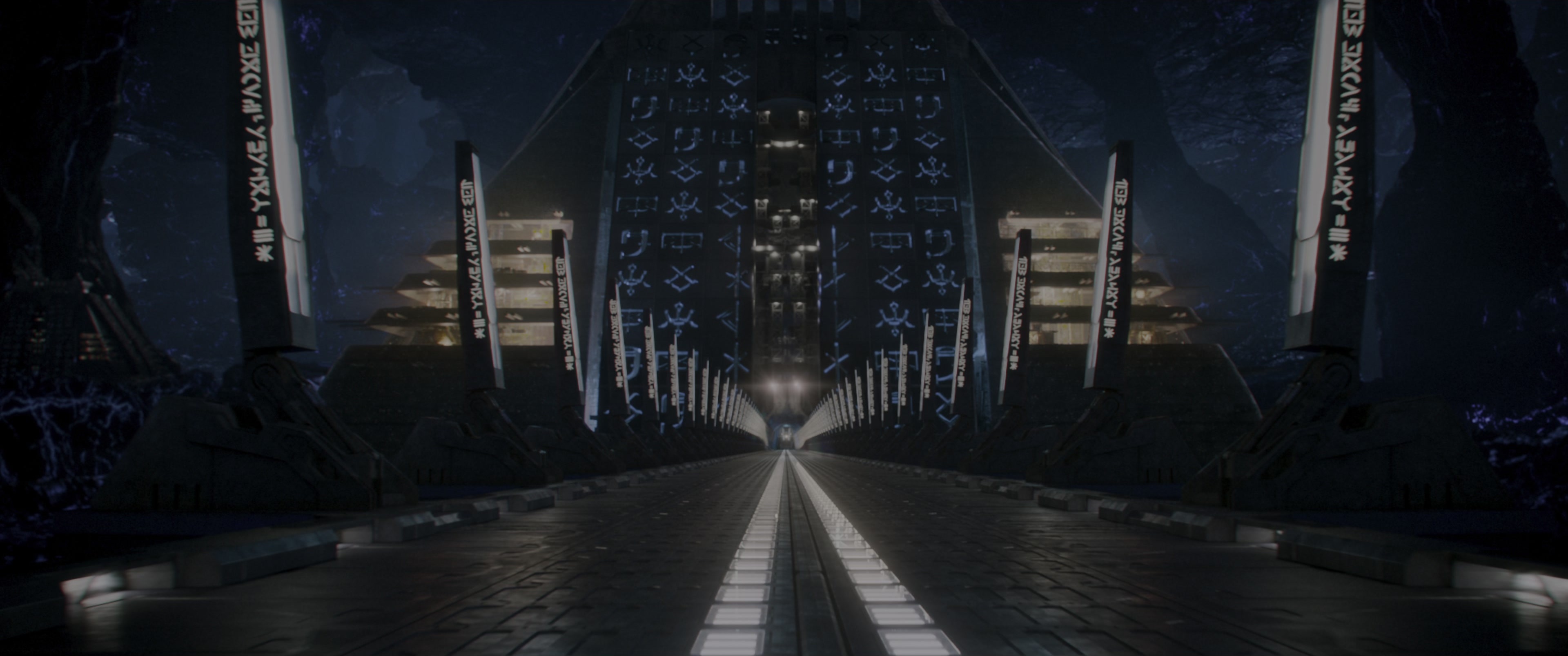 Black Panther (2018), wide, 2.39:1 — film still
