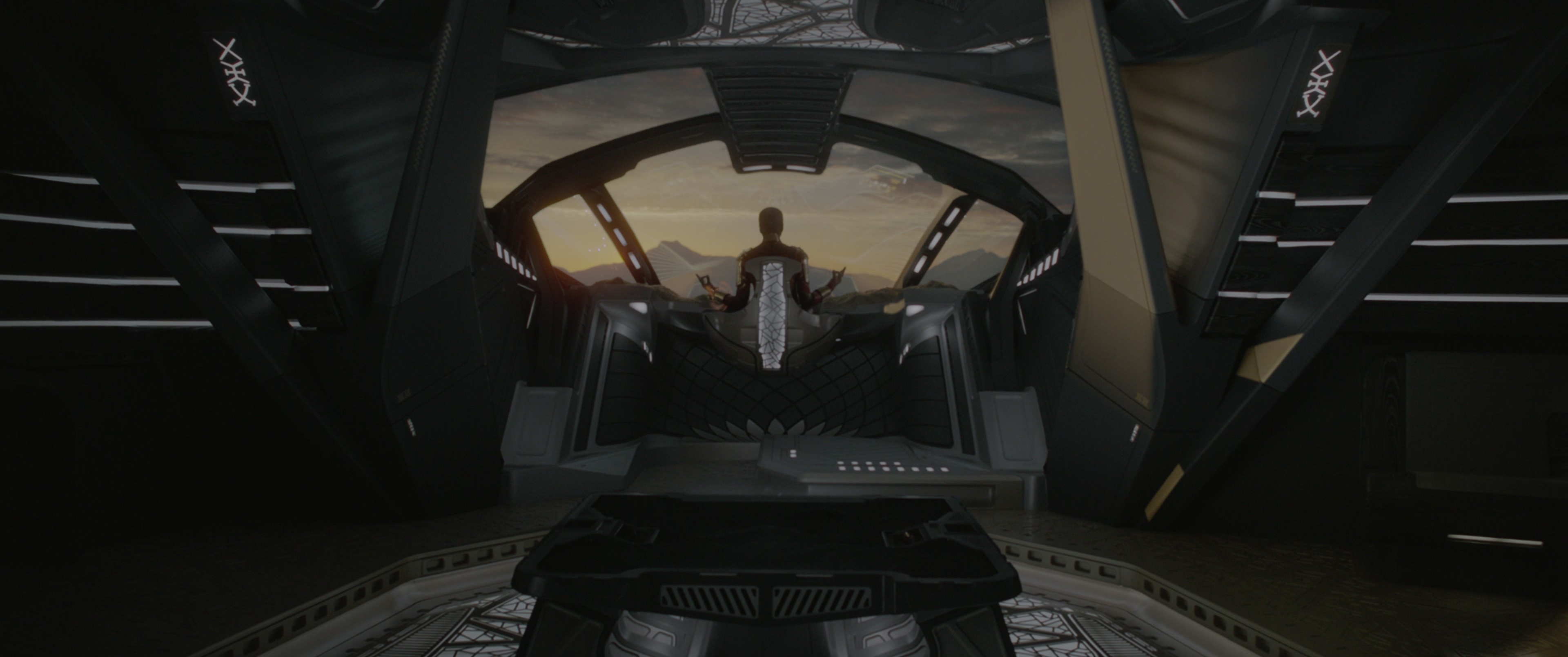 Black Panther (2018), wide, 2.39:1 — film still