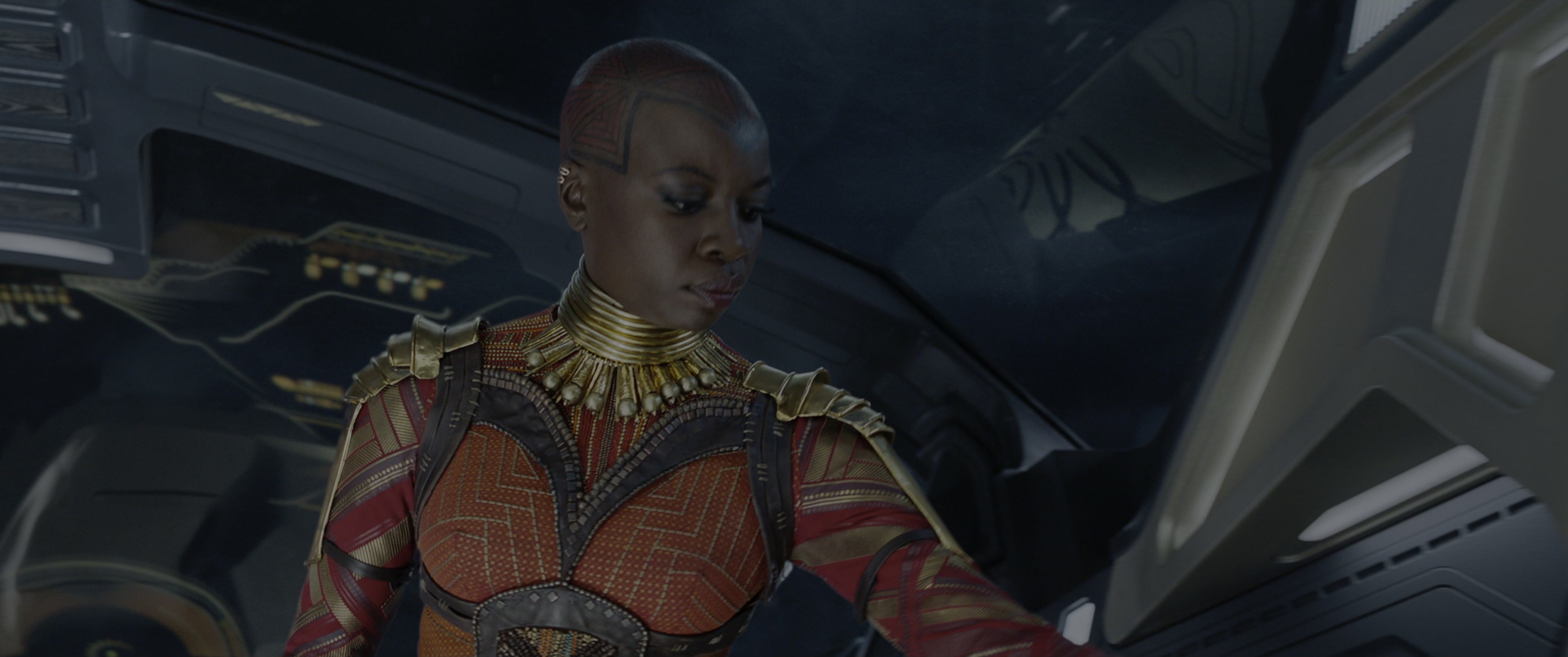 Black Panther (2018), wide, 2.39:1 — film still