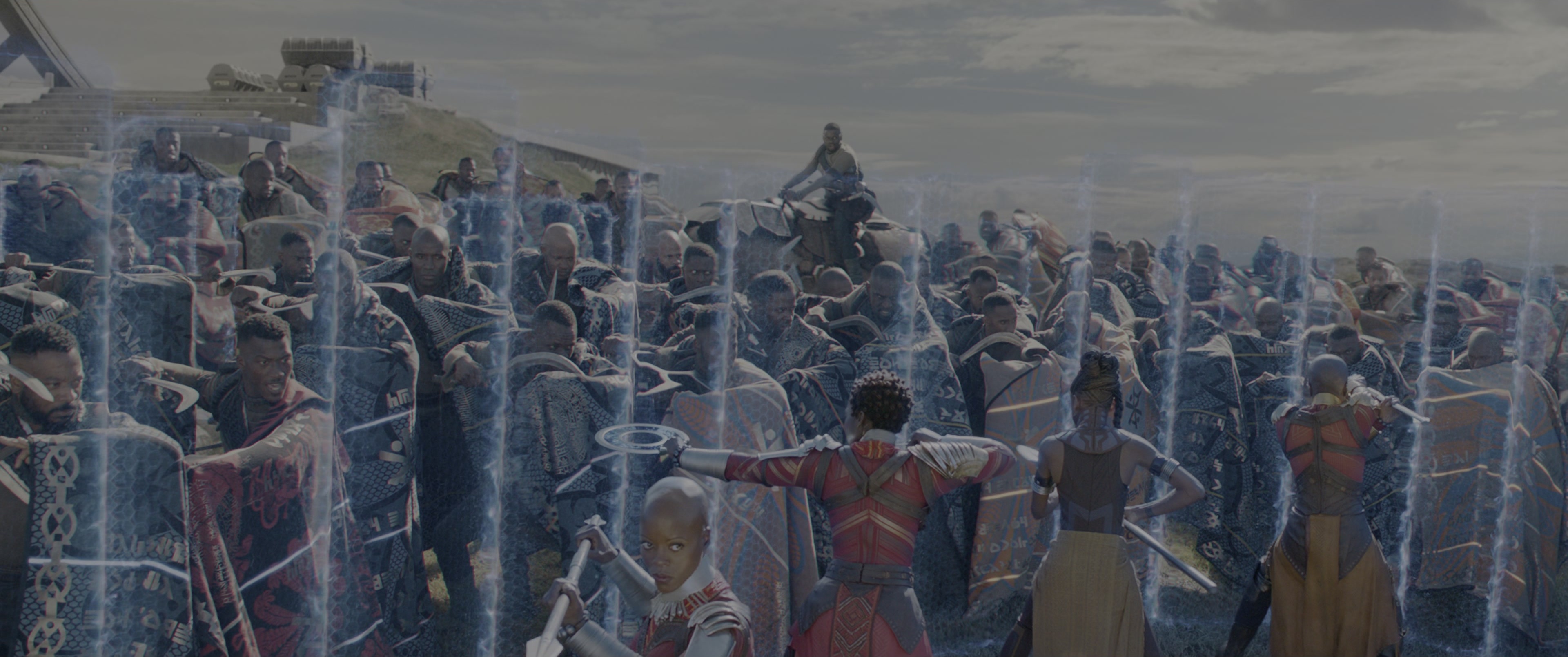 Black Panther (2018), wide, 2.39:1 — film still