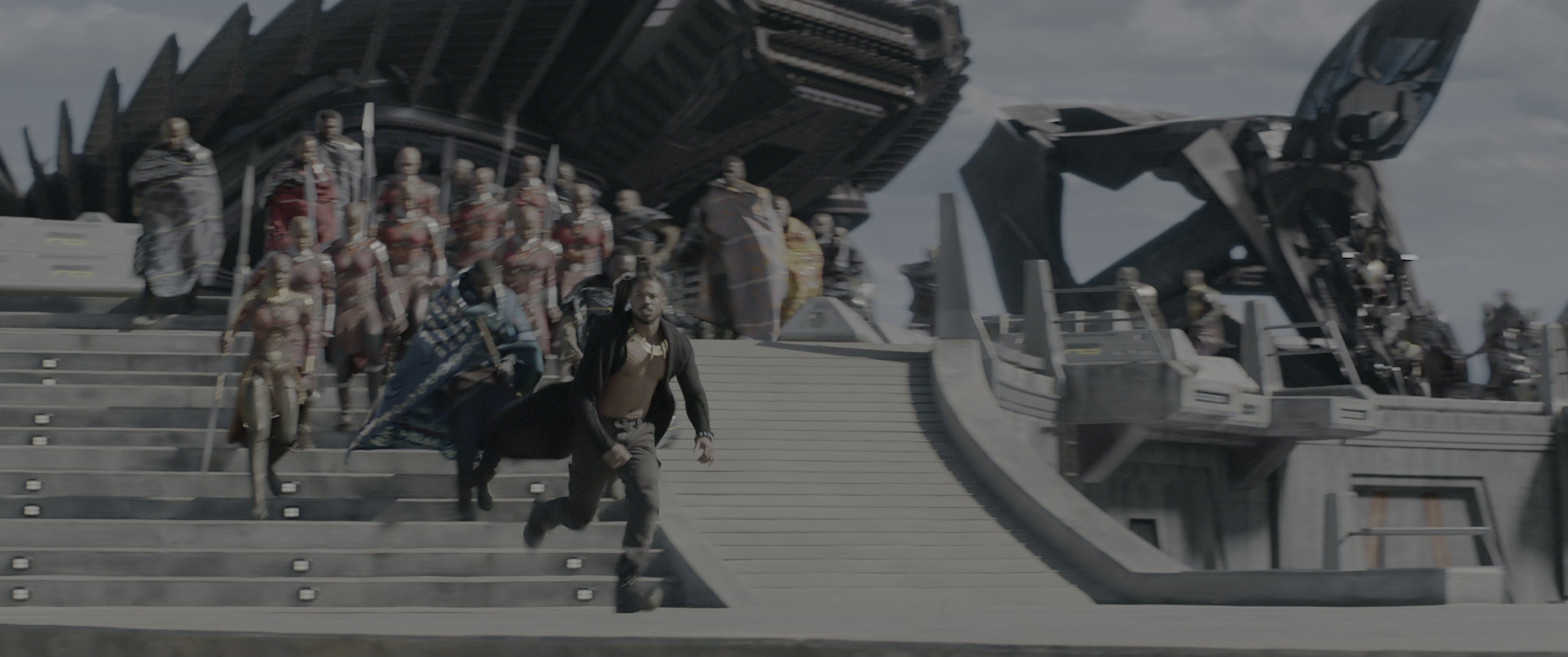 Black Panther (2018), wide, 2.39:1 — film still