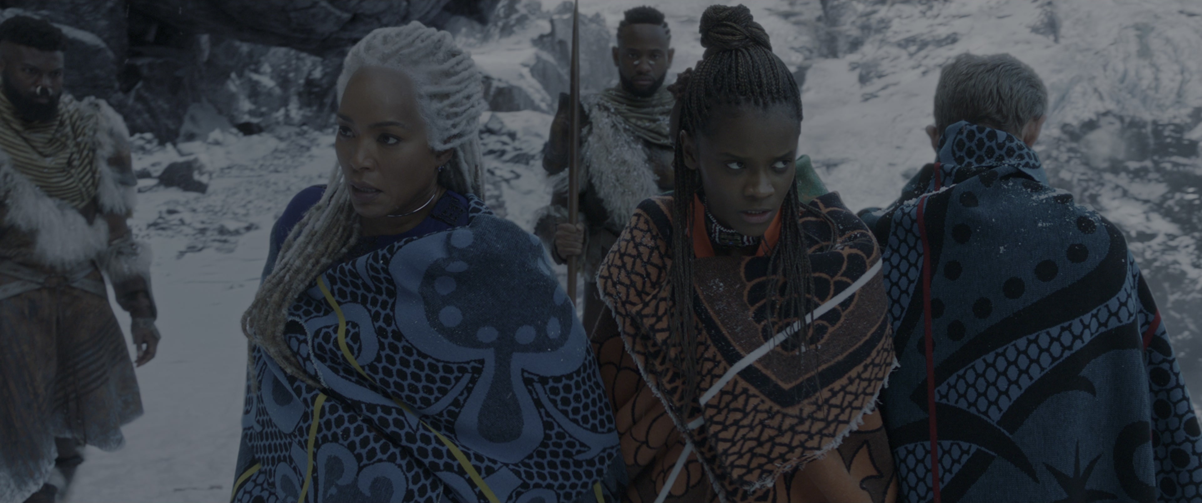 Black Panther (2018), wide, 2.39:1 — film still