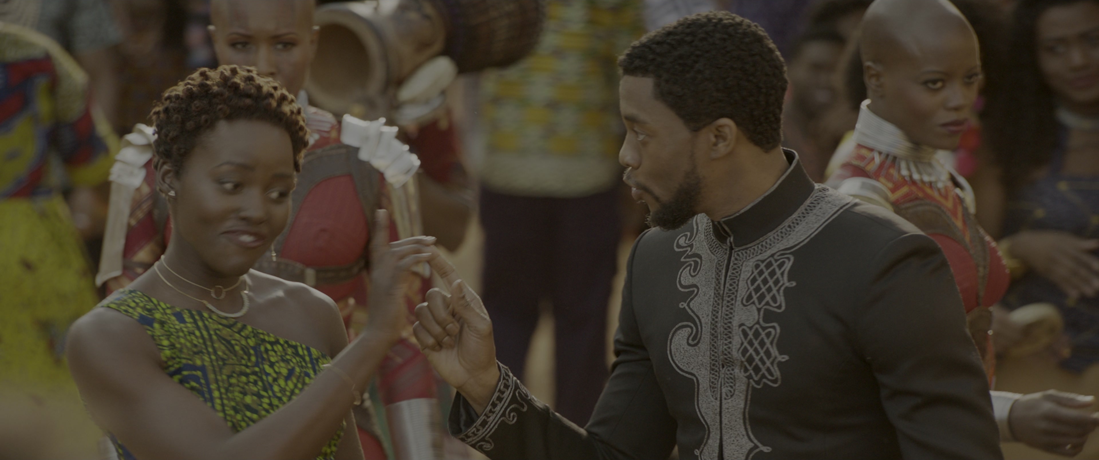 Black Panther (2018), wide, 2.39:1 — film still