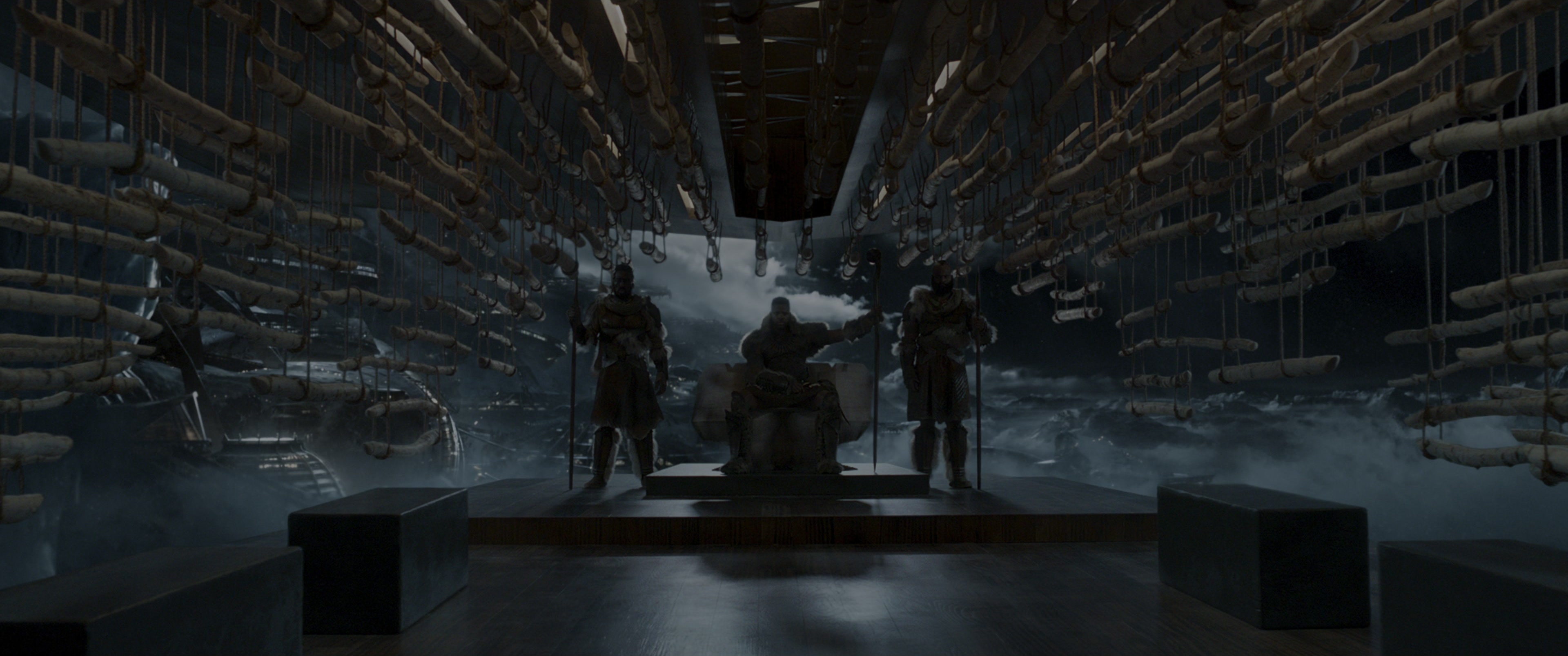 Black Panther (2018), wide, 2.39:1 — film still
