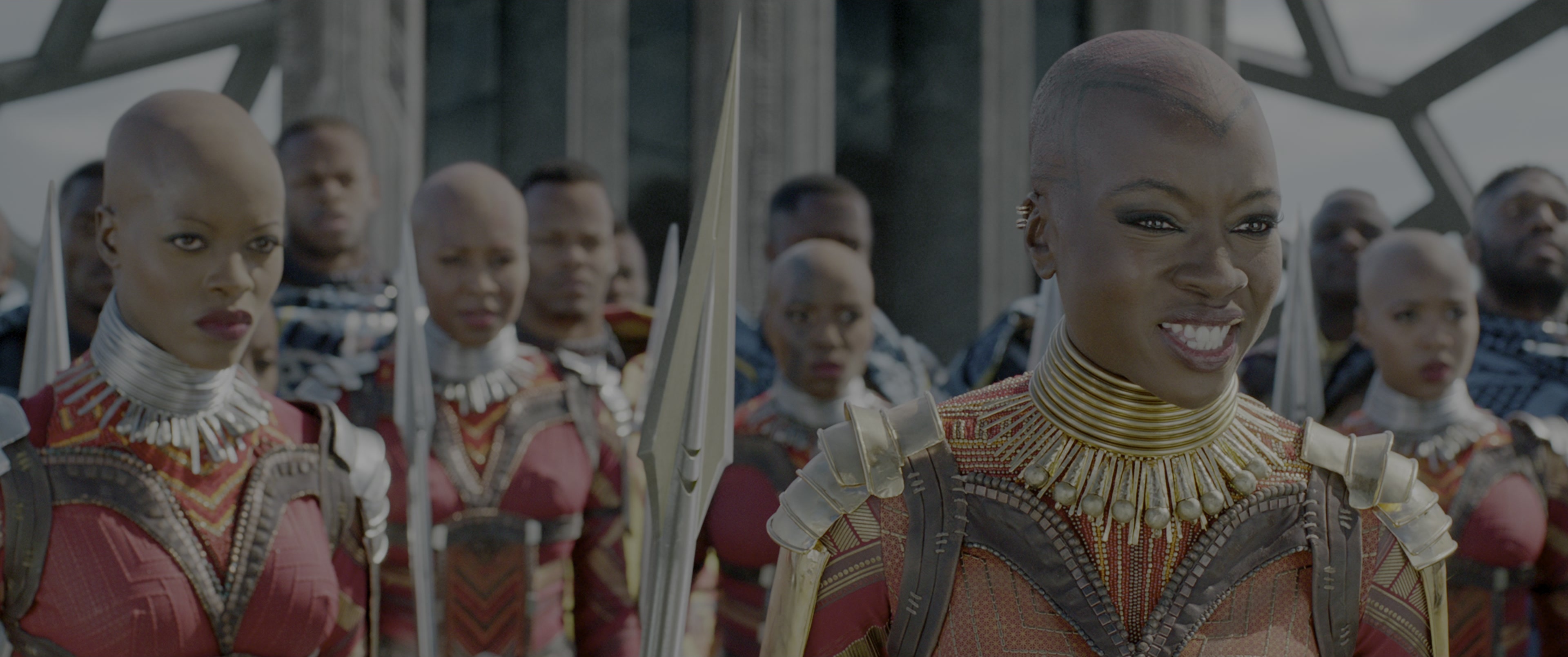 Black Panther (2018), wide, 2.39:1 — film still