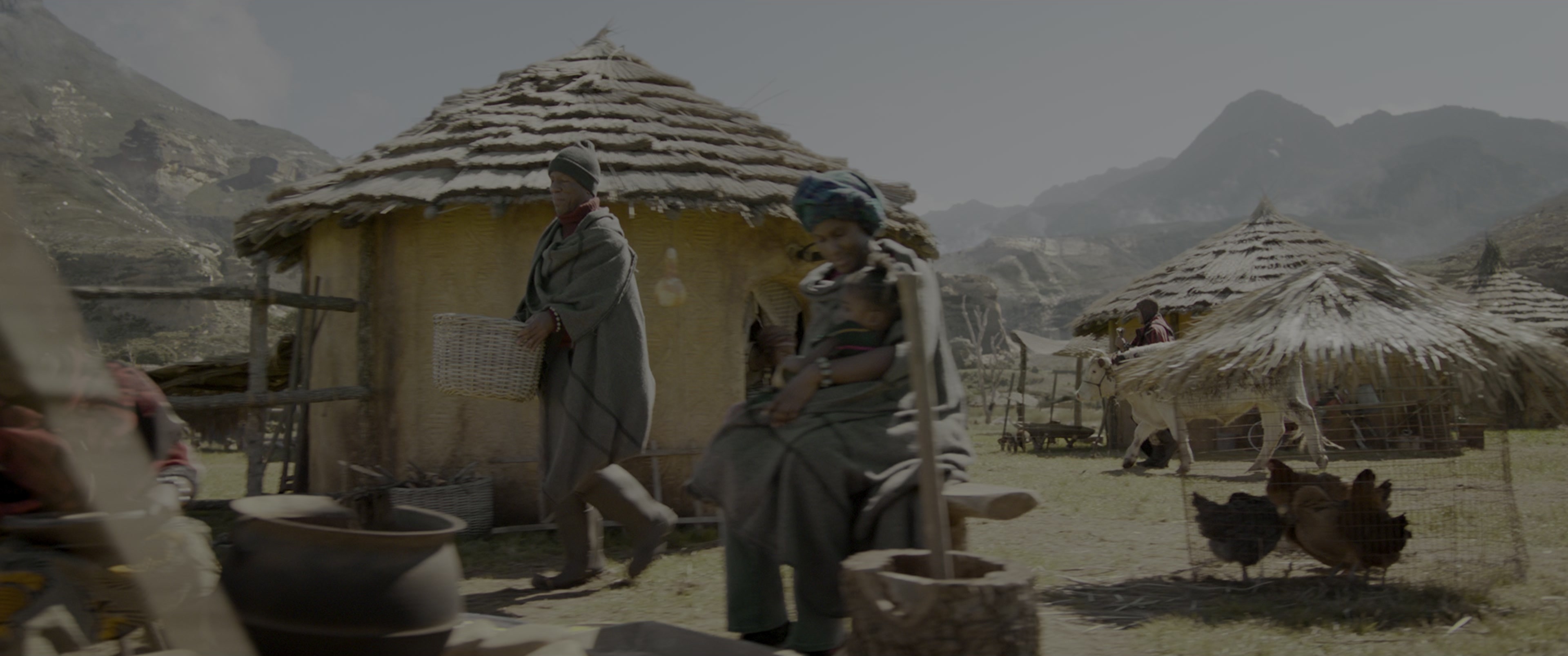 Black Panther (2018), wide, 2.39:1 — film still