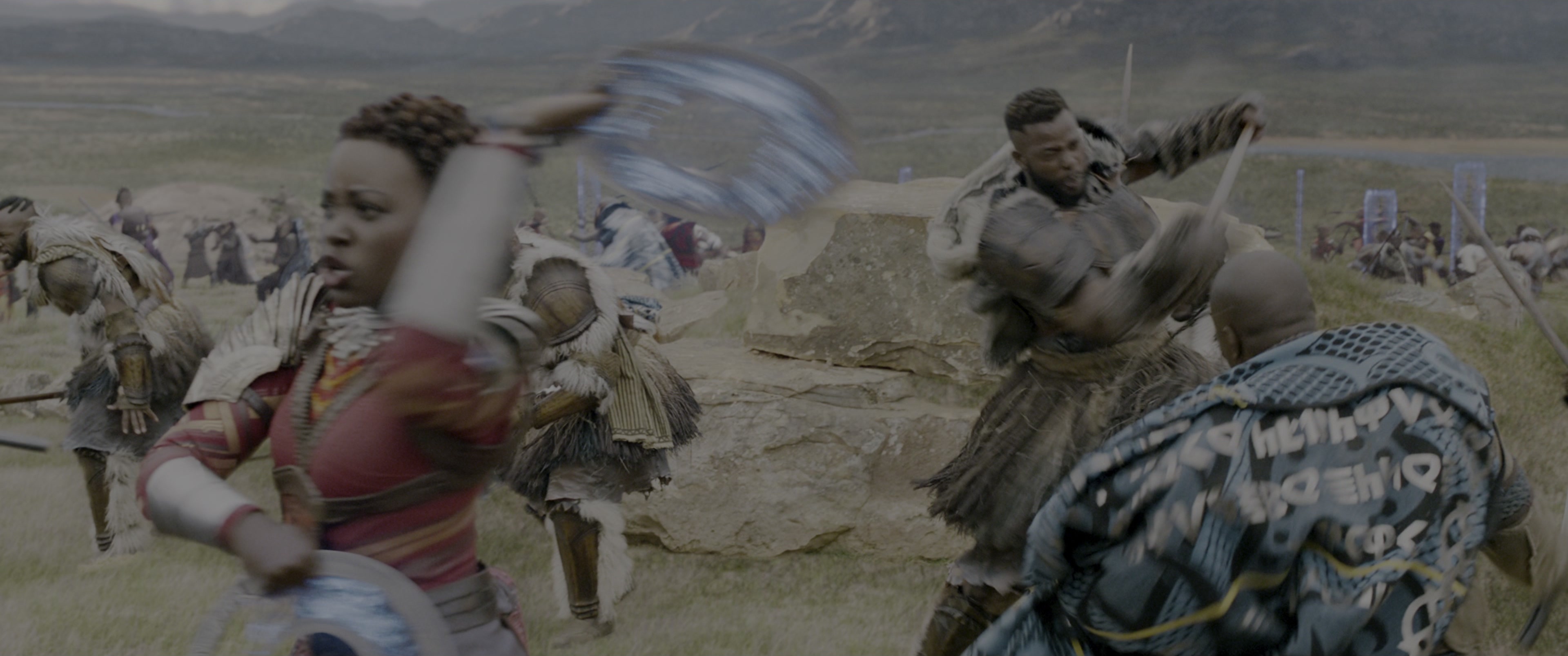 Black Panther (2018), wide, 2.39:1 — film still